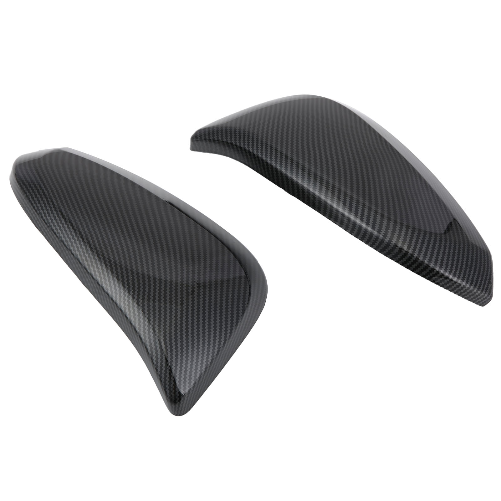 Spiegelkappen In Carbon-optik (2-teilig) – Kompatibel Mit Hilux, Revo, Vigo, Fortuner, Highlander, Rav4 Und Innova