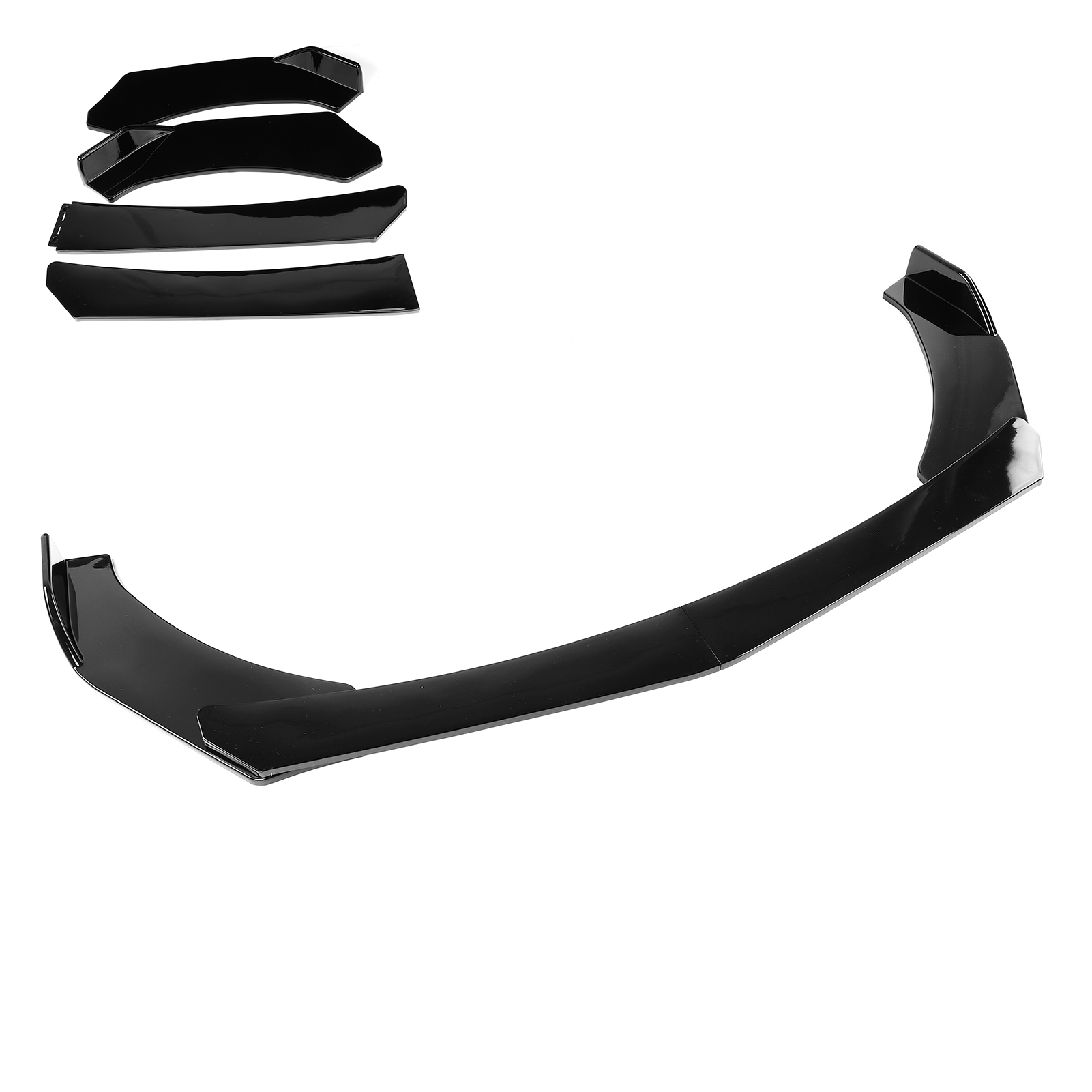 4 Universelle Frontstoßstangenspoiler, Untere Lippe, Diffusor, Ablenkblech, Abs-karosseriebausatz