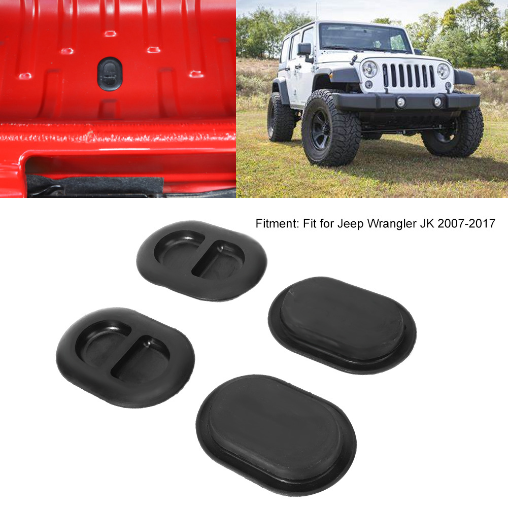 Wasserdichte Gummistopfen Für Das Fahrgestell, Passend Für Jeep Wrangler Jk 2007-2017