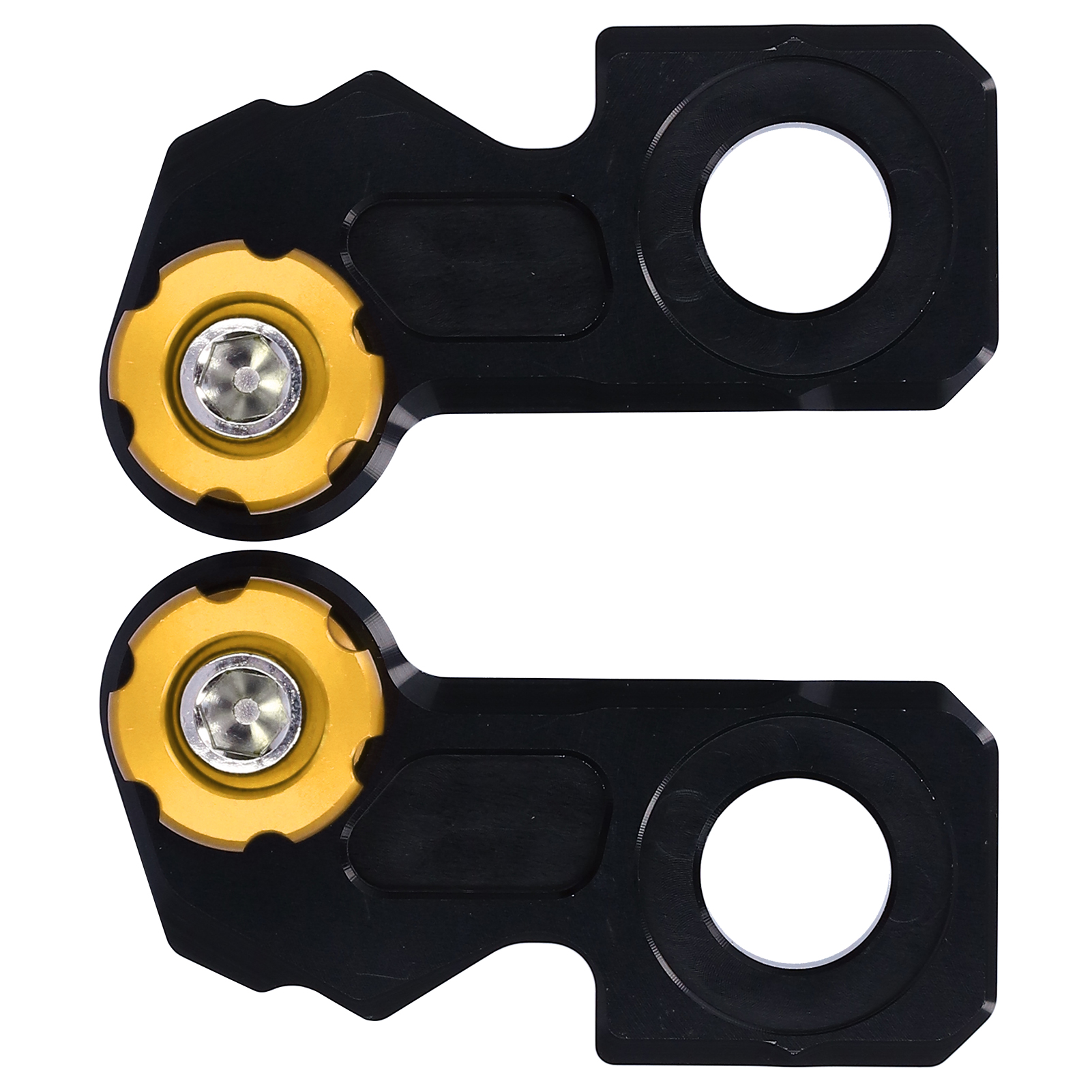 Motorradständer Cb650r/cbr650r 2019–2020, Aluminium-achsenauflagen, 2 Stück, Gelb, Rutschfester Ersatz