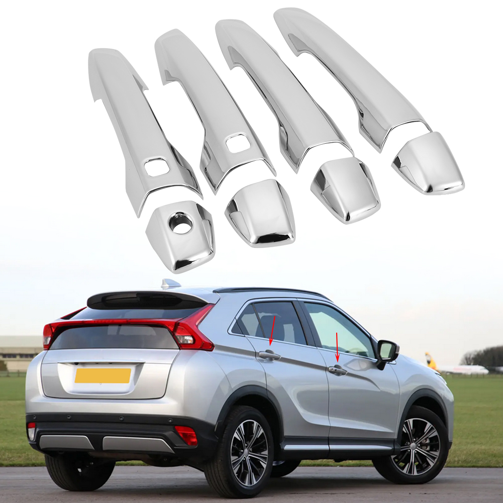 Abs-außentürgriffe Für Mitsubishi Eclipse Cross (2017–2019), Chromleiste, 8-teiliges Set, Schutz Und Stil