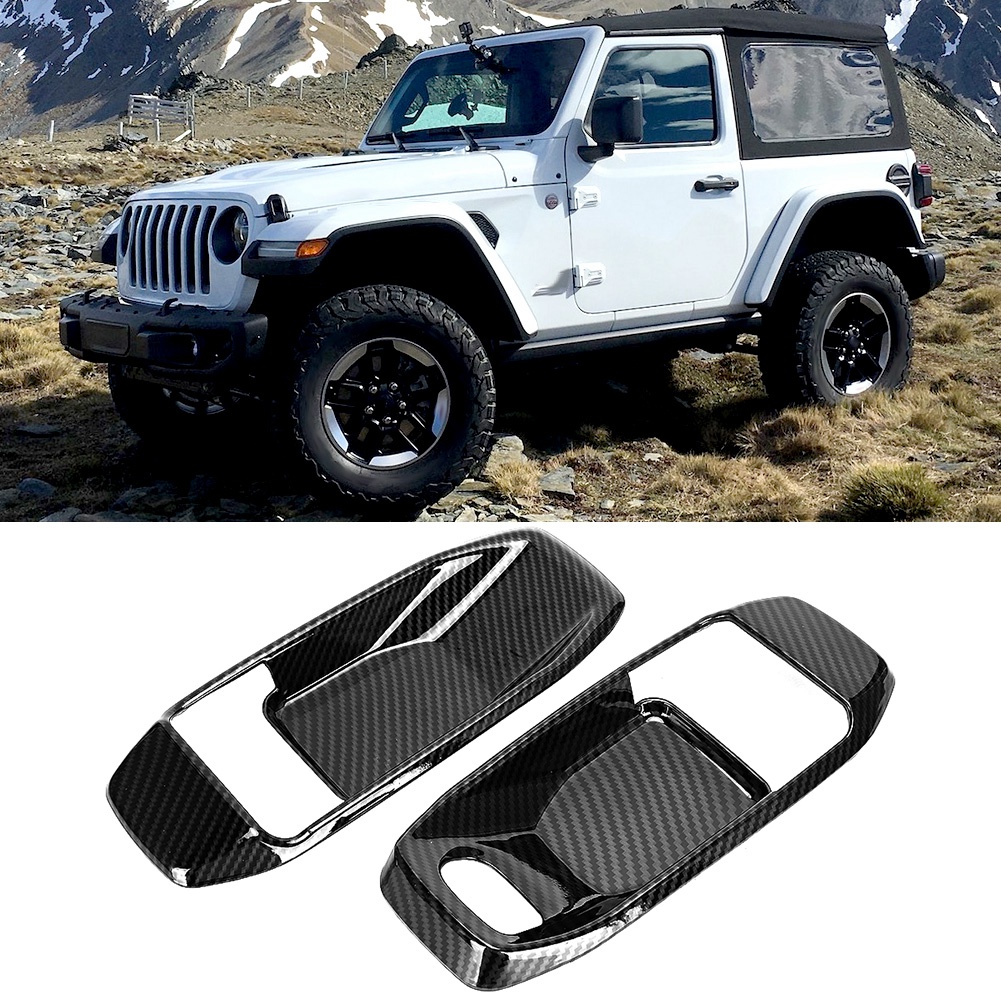 Aufkleber Zur Abdeckung Von Türgriffmulden, Passend Für Jeep Wrangler Jl 2018, Innenverkleidung