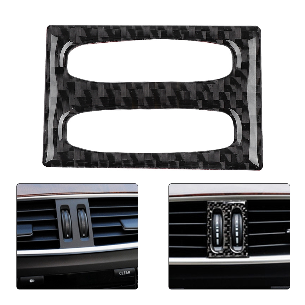 Abdeckung Für Den Mittleren Lüftungsregler Aus Kohlefaser Für Mercedes C-klasse W204 (2011–2014) – Innenraumzubehör
