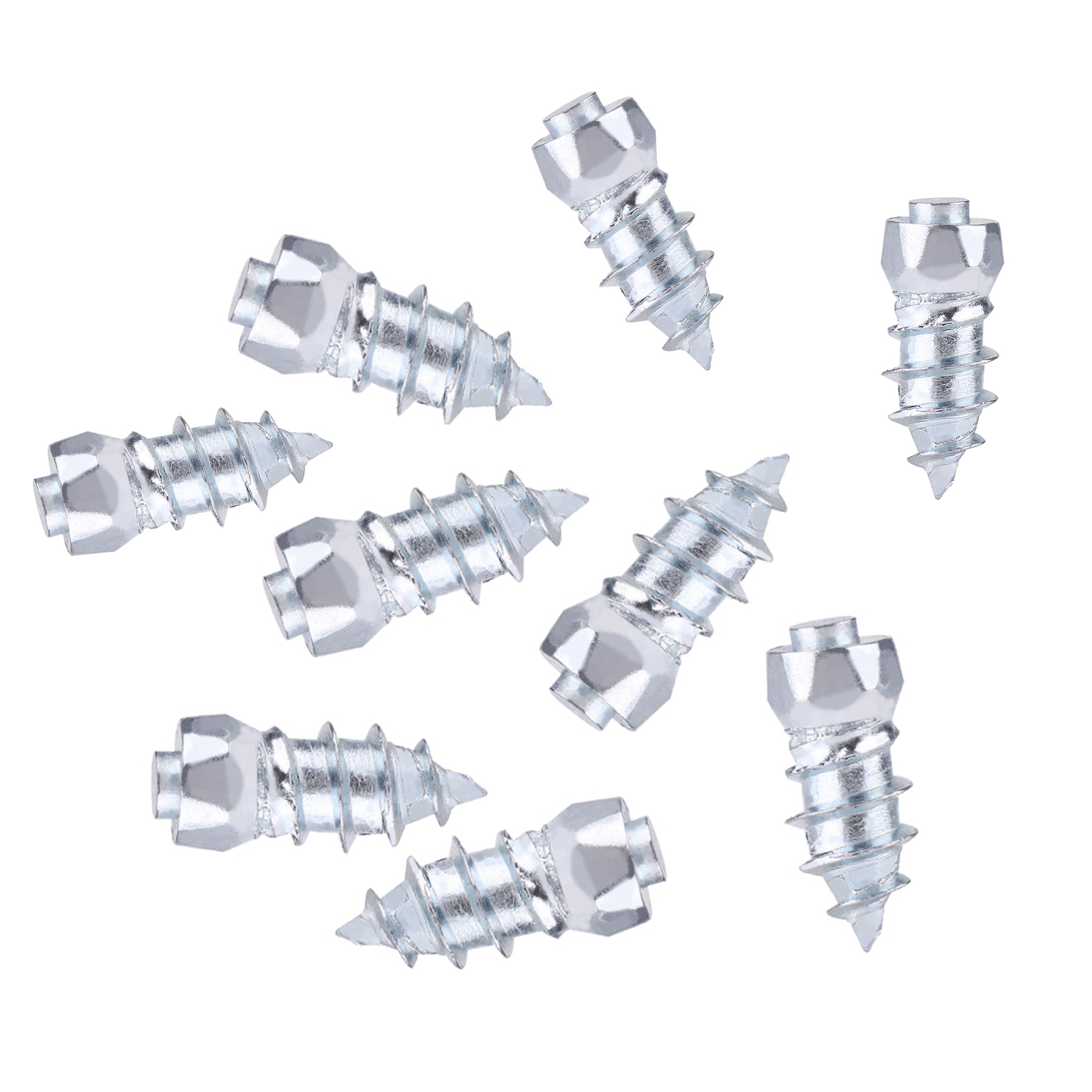 100 15-mm-schneespikes Für Auto-, Suv- Und Atv-reifen – 0,59-zoll-radformschrauben