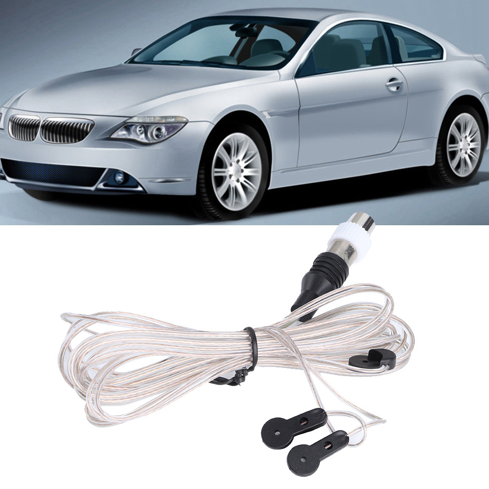 Ant-108 Universal-fm-antenne, 2 Meter Kabel Mit Weiblichem Stecker, Verbesserter Radioempfang, 2 Meter Langes Koaxialkabel