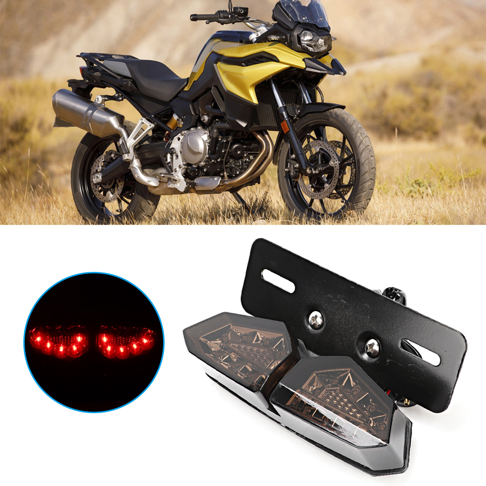Multifunktionales Retro-led-motorradrücklicht Mit Integrierten Blinkern, Bremslicht Und Positionslicht Universelle Beleuchtung Für Custom- Und Café-racer-motorräder.