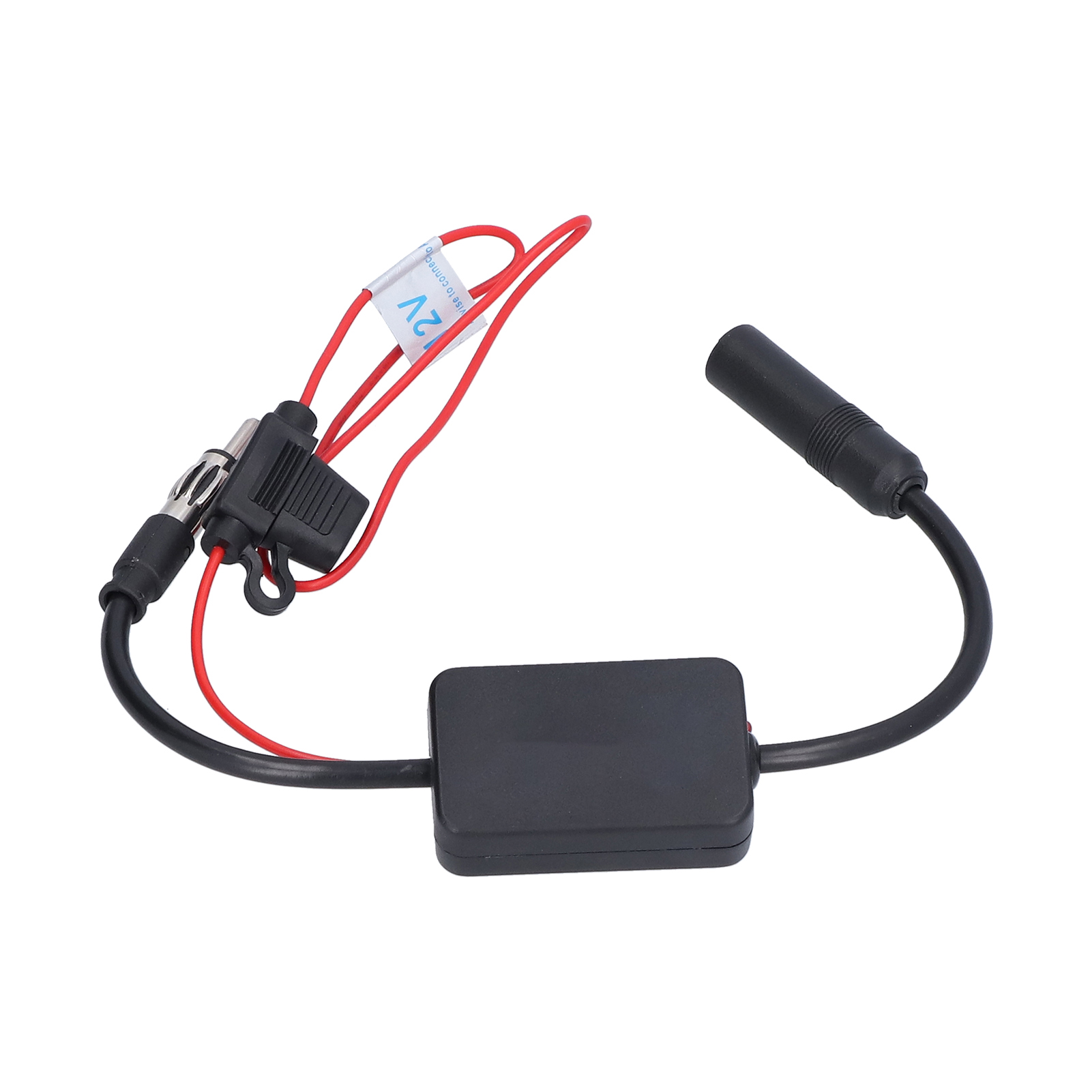 Universeller 25-db-antennensignalverstärker Für 12-v-autoradios, Boote, Wohnmobile, Lkws, Suvs Und Fm/am-empfänger