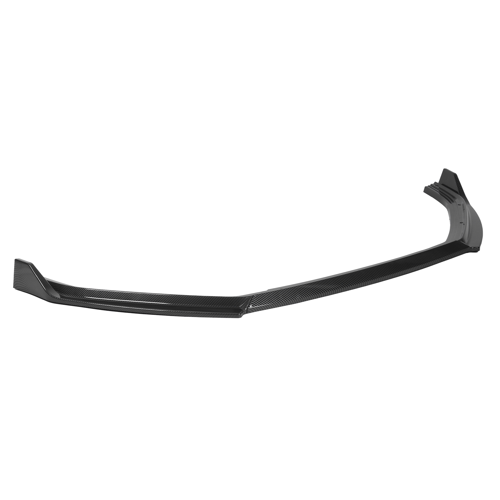 K·seek Design 3-teiliger Frontspoiler Für Vw Polo Mk5 6c Facelift 2015–2017, Carbonfaser-optik, Diffusor-kit