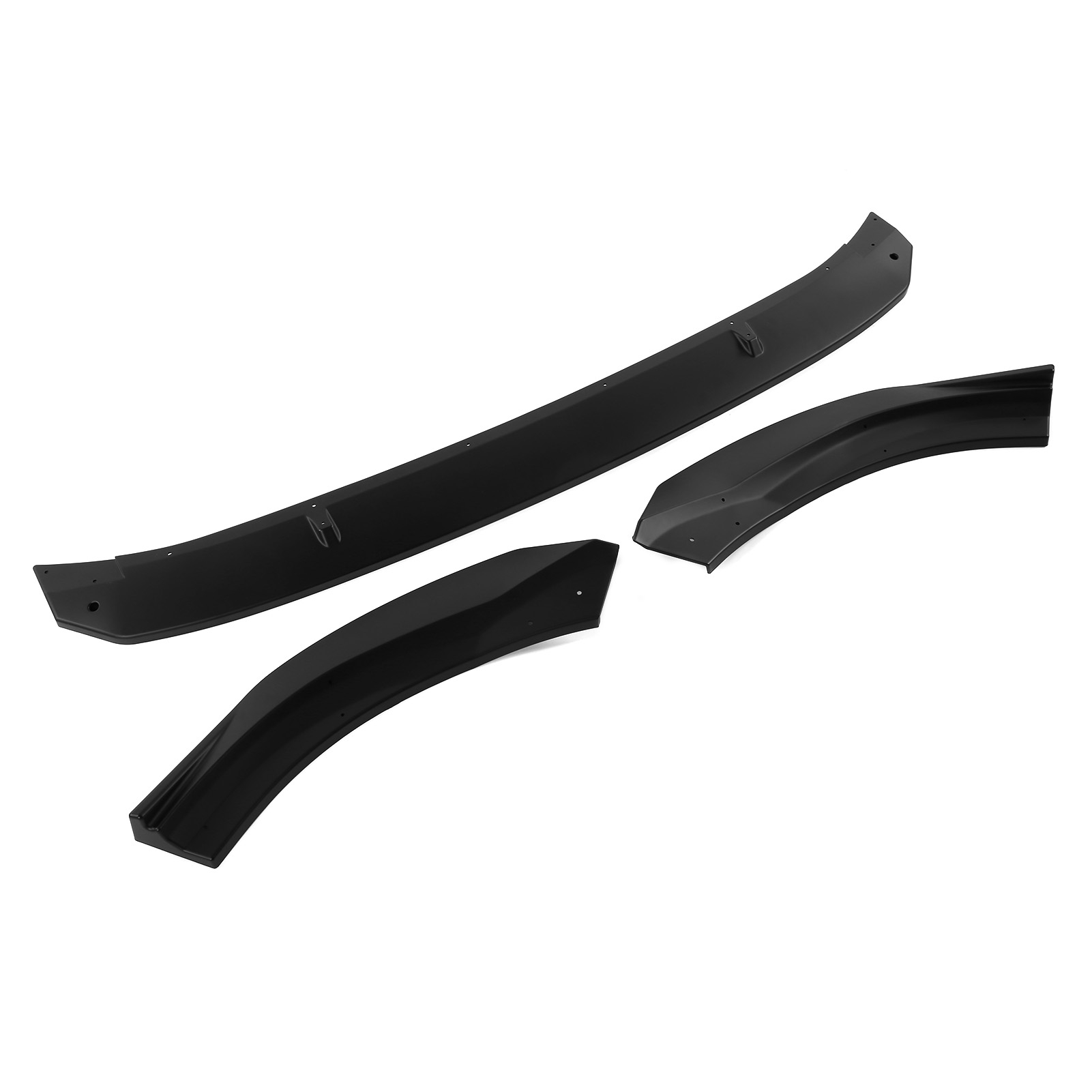 K·seek Design 3-teiliger Frontsplitter-spoiler Für Vw Golf Mk8 Standard Ab 2021, Mattschwarz