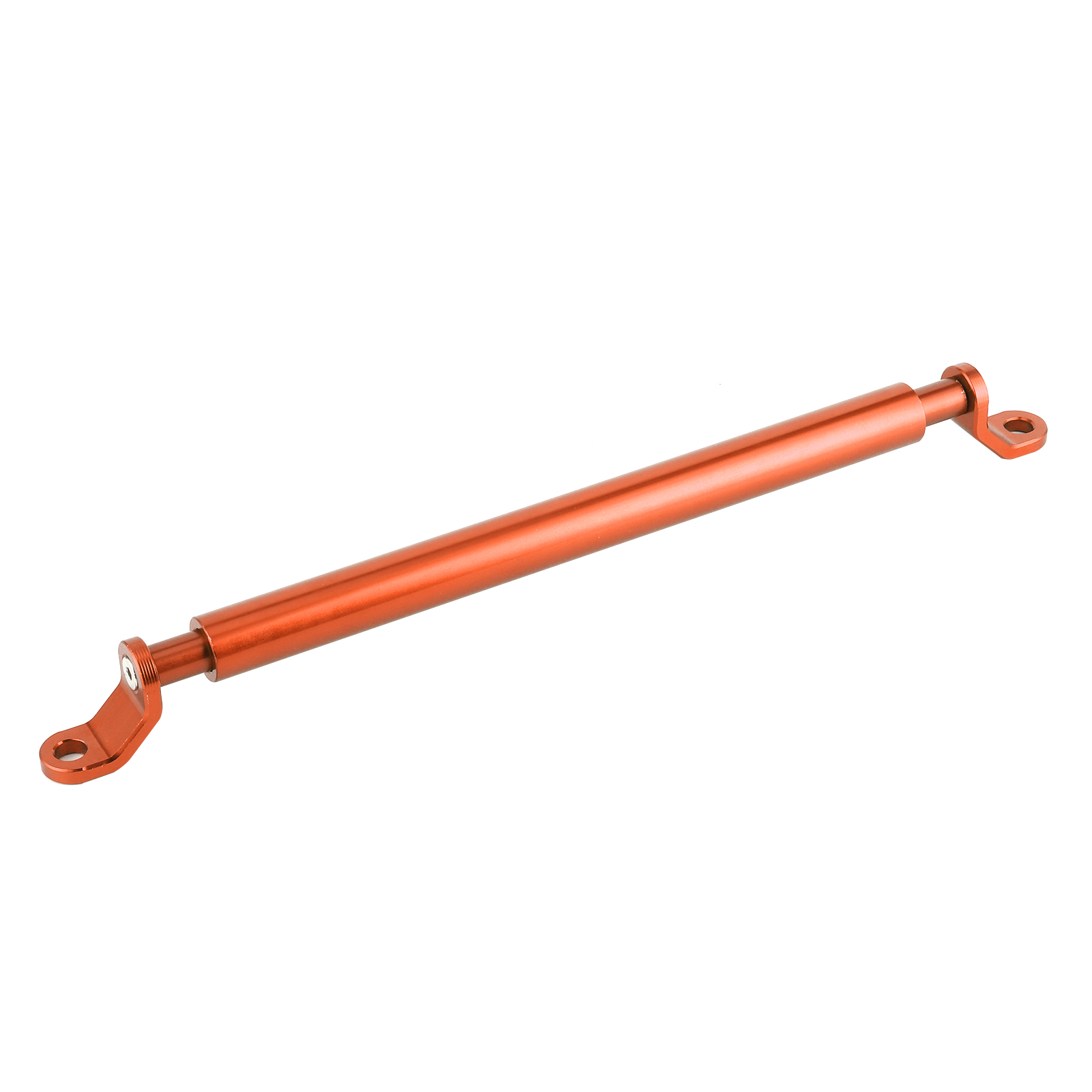 Cnc-gefräste Lenkerverstärkung Aus Aluminiumlegierung Für Motorräder, Orange