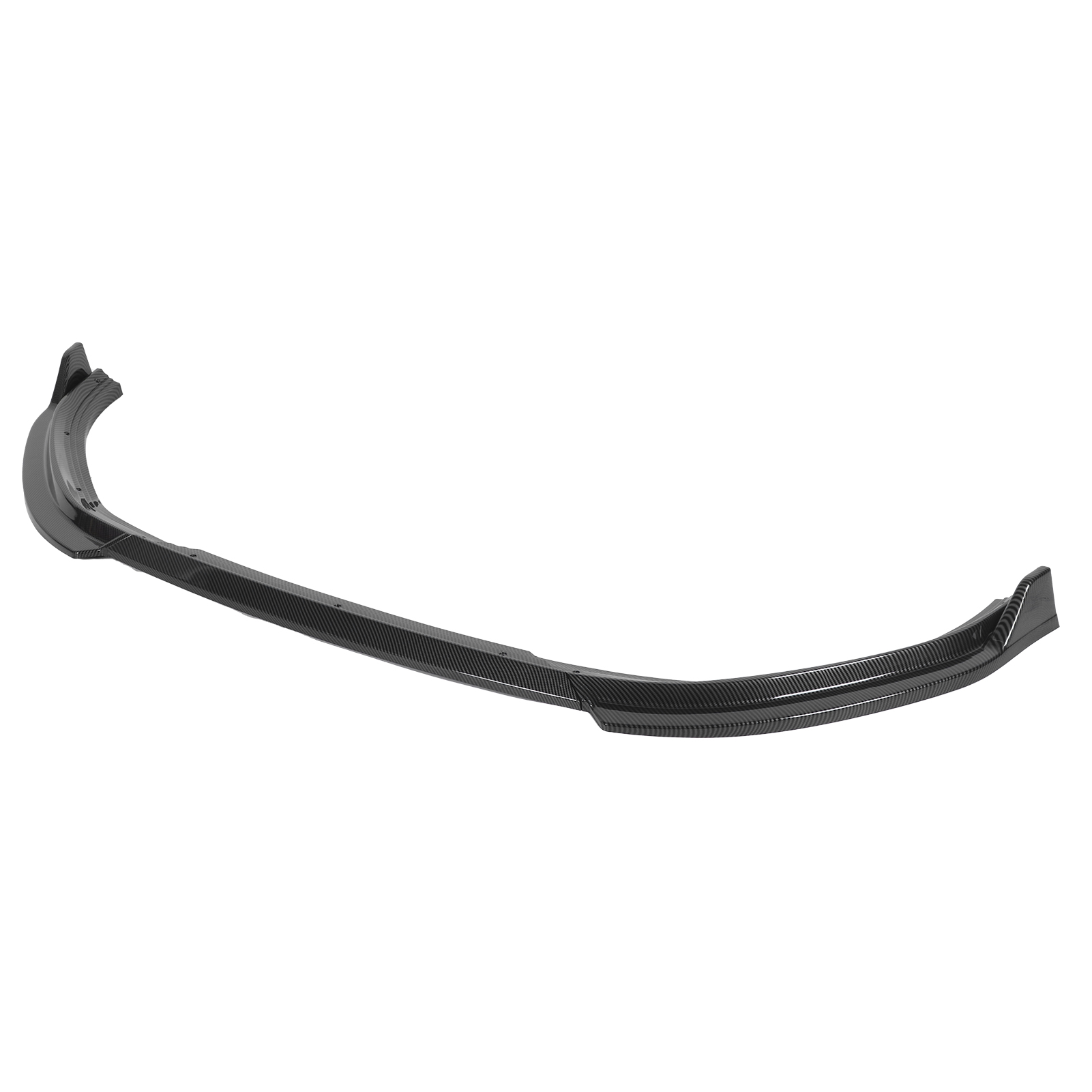 K·seek Design Set Mit 3 Frontstoßstangenspoilern, Lippendiffusoren Kompatibel Mit Mk6 Aw Standard 2018-2021 (carbonfaser-optik)