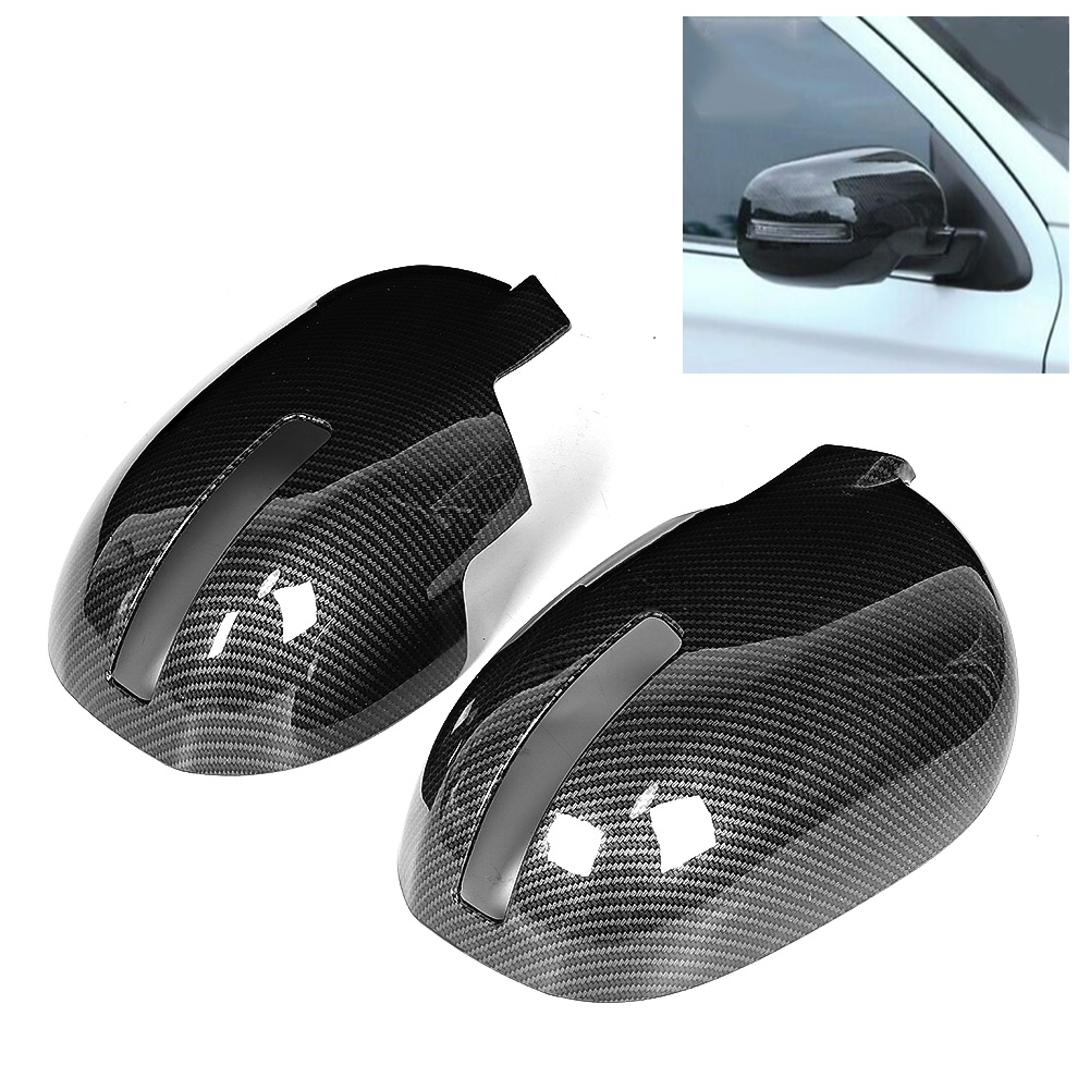 Außenspiegelabdeckung Links/rechts, Zierkappe Aus Kohlefaser, Passend Für Mitsubishi Outlander 13–16