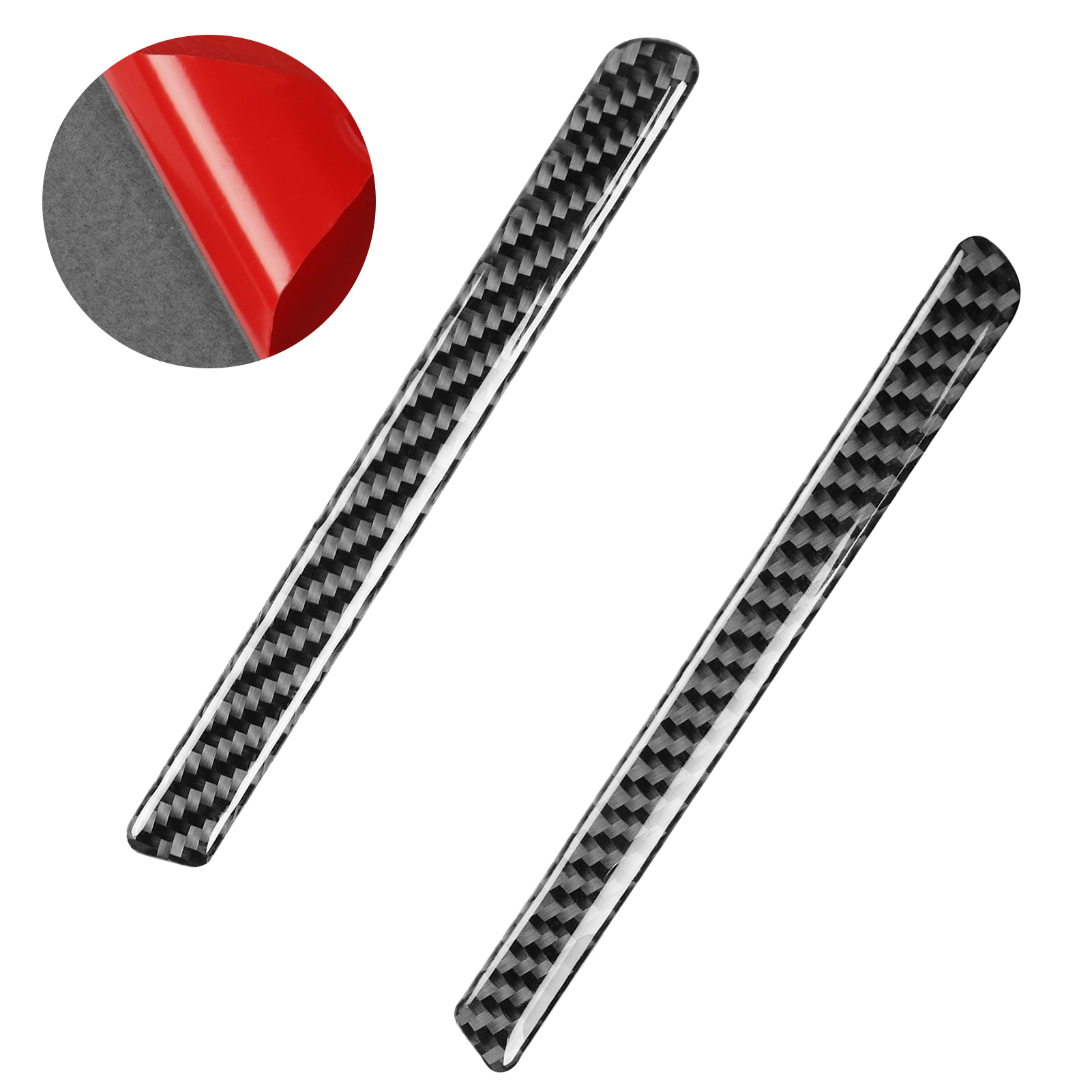 2 Türarmlehnenblenden Aus Kohlefaser, Inklusive Klebefläche, Passend Für Mazda Mx-5/roadster Nc (2009–2015), Interieur-dekorationsset