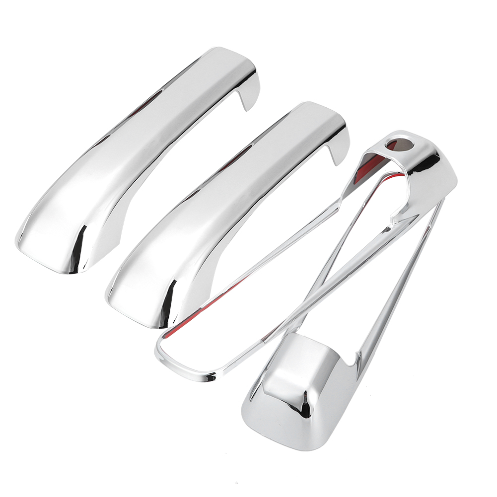 Türgriffset In Chrom Für 2 Türen Mit 1 Schloss Für Dodge Ram 1500 (2009–2015), Außenzierleiste