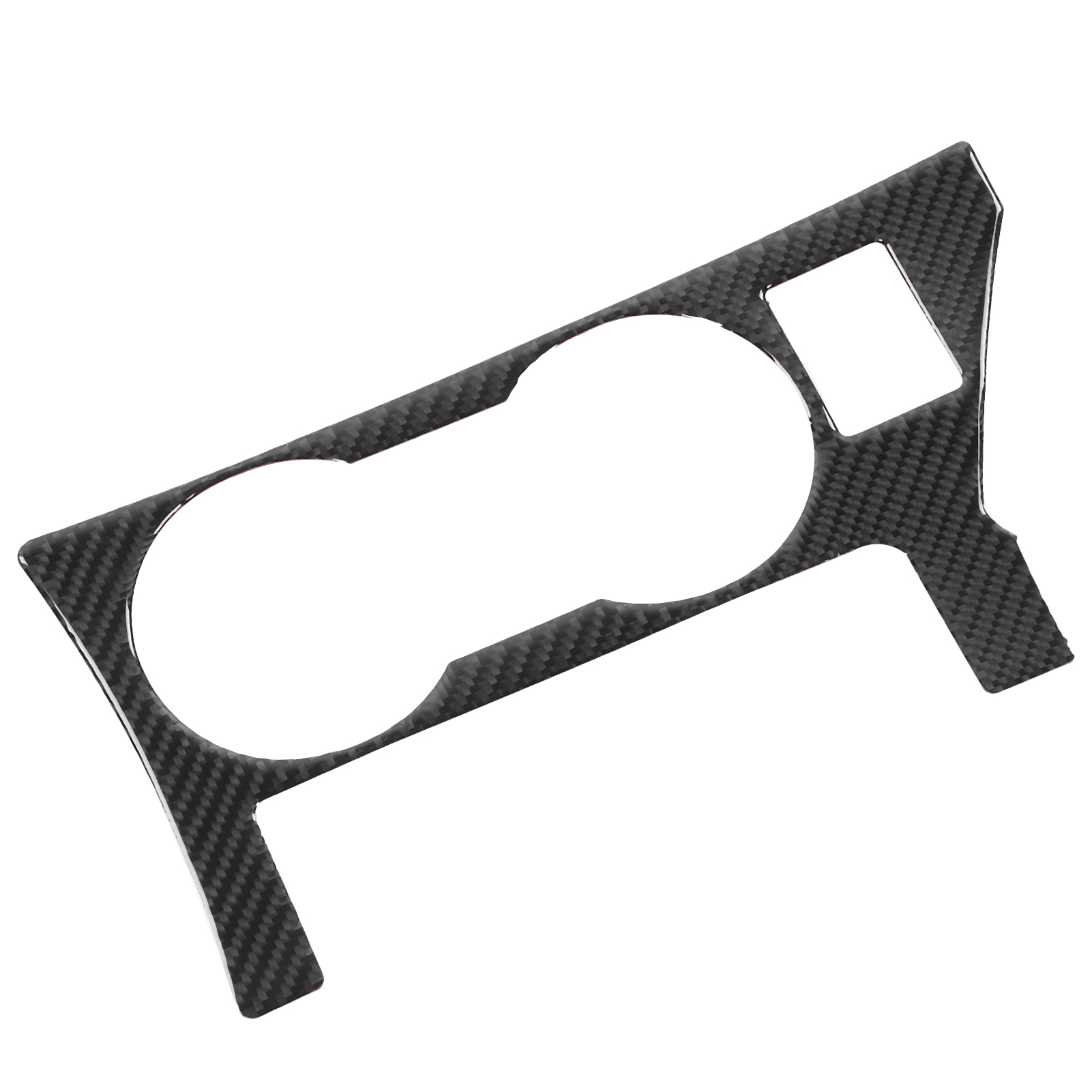 Flexible Carbonfaser-zierleiste Für Getränkehalterblende, Innenausstattung Kompatibel Mit Toyota Corolla 2014-2018