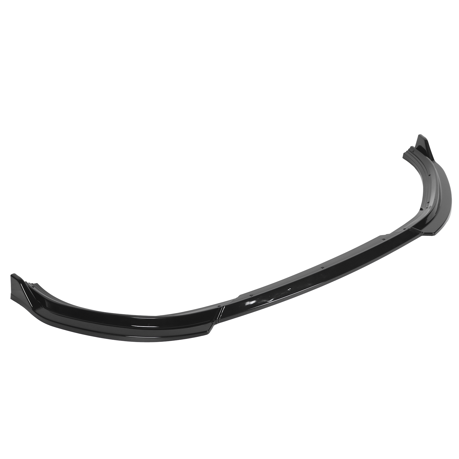 K·seek Design 3-teiliger Frontspoiler-lippendiffusor, Kompatibel Mit Mk6 Aw Standard 2018-2021 (glänzend Schwarz)