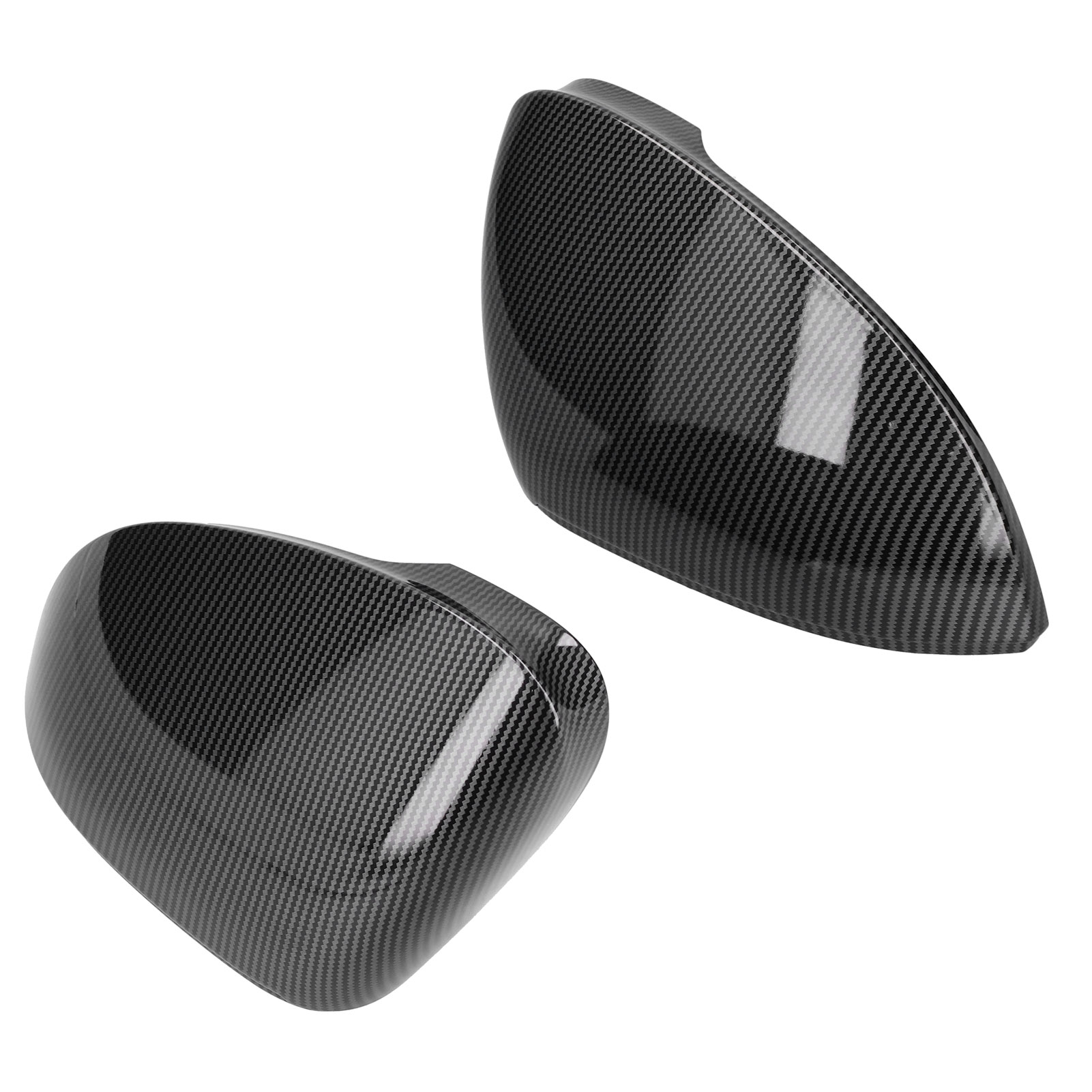 Außenspiegelkappen In Carbon-optik, 2-teilig, Links/rechts, Passend Für Mk8 Standard Ab 2021 (ohne Spurwechselassistent)