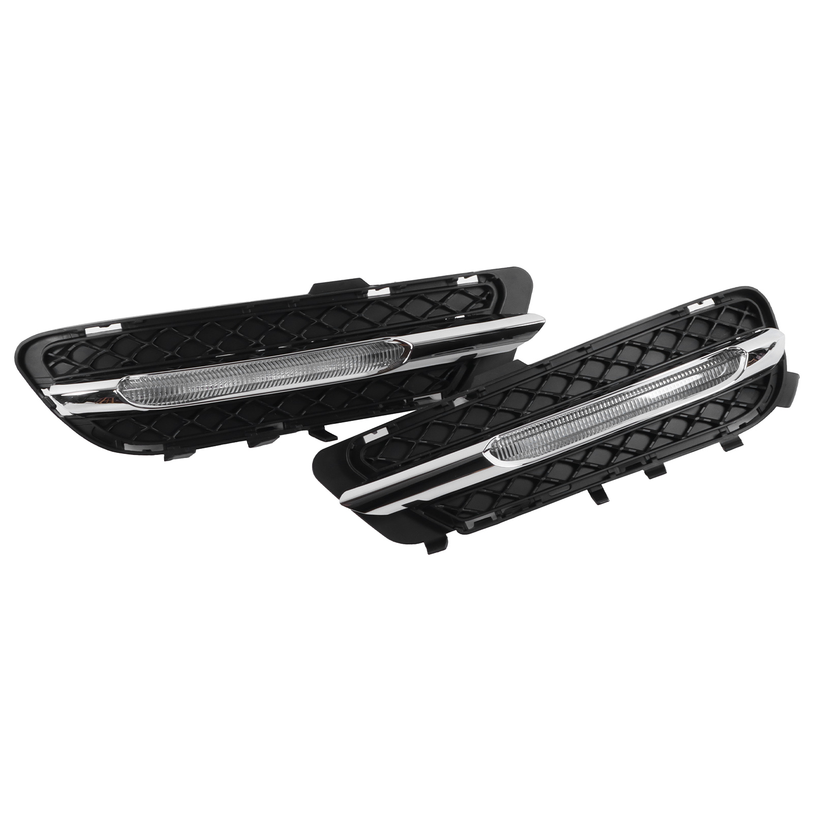Paar Led-tagfahrlicht-nebelscheinwerfer 2128851623 2128851574 Kompatibel Mit Mercedes-benz W212 E250 E300 E350