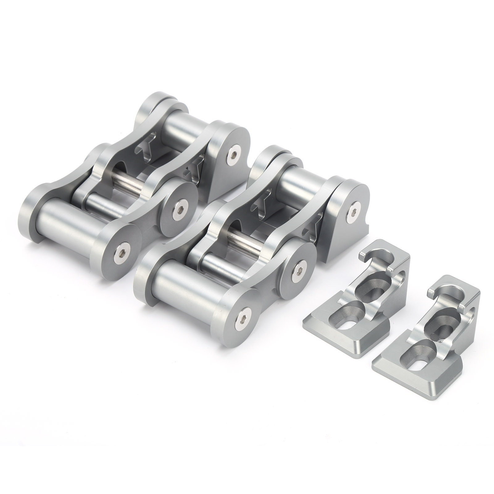 Cnc-gefräster Motorhaubenverschluss Aus Aluminiumlegierung Für Jeep Wrangler Jk/jku 2007–2018, Titanfarbener Kofferraumverschluss, Hochleistungs-motorhaubenverschluss