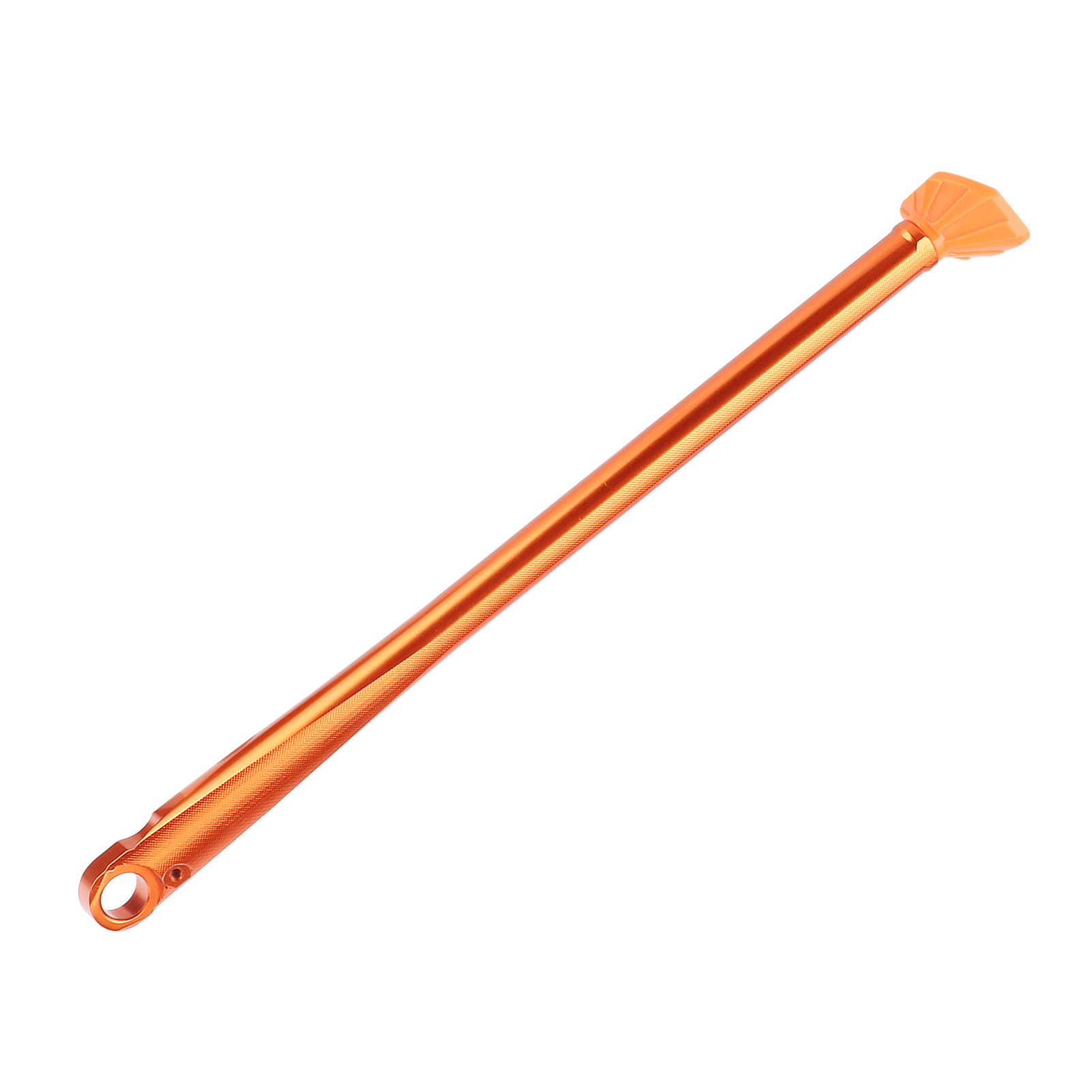Cnc-gefräster Seitenständer Aus Aluminiumlegierung Mit Feder, Kompatibel Mit Husaberg Fe 501/250/390, Orangefarbener Vorbau Und Fuß, Robust Und Leicht