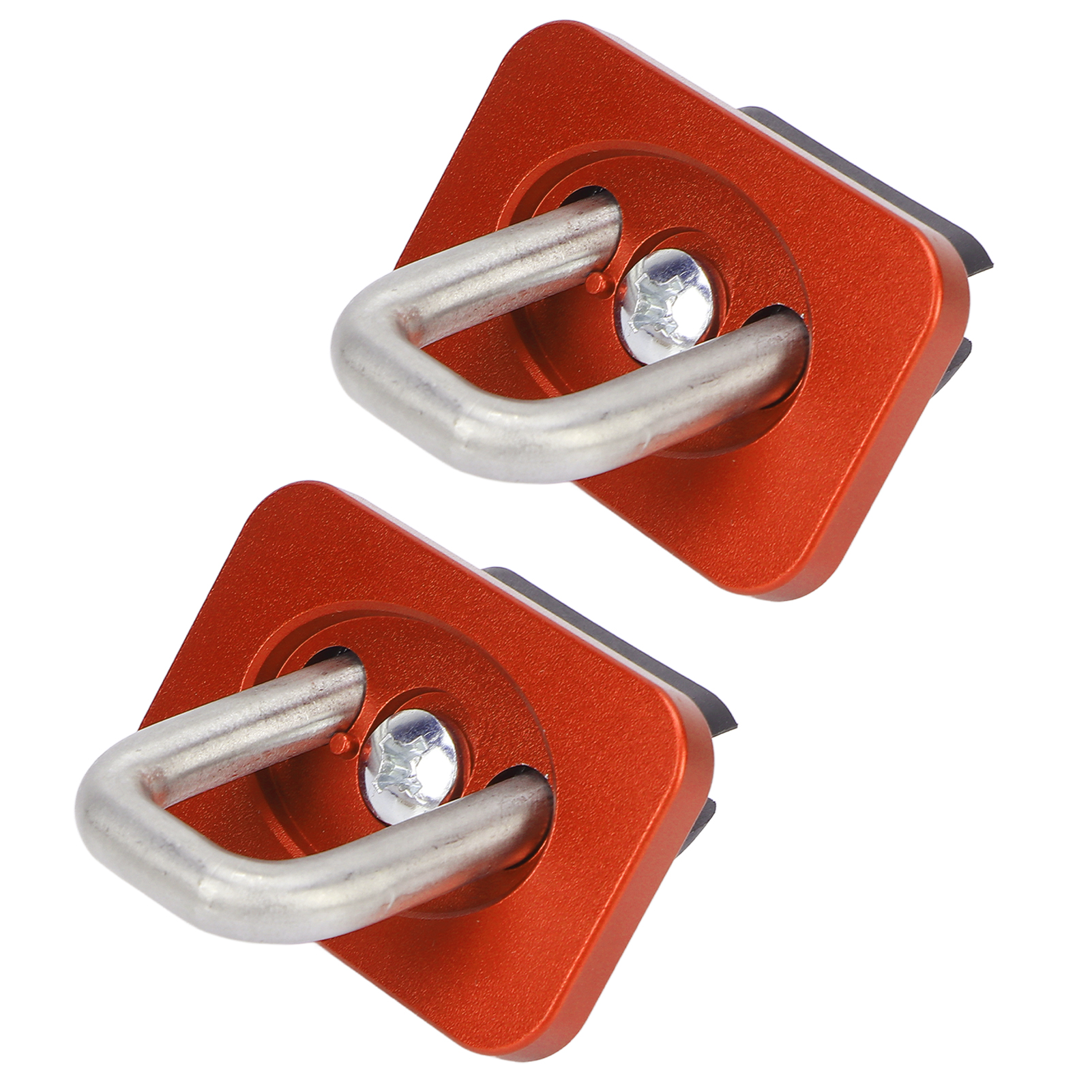 2 Edelstahl-ladeflächen-zurrösen, Seitenanker Als Ersatz Für Chevy Silverado Colorado, Orange