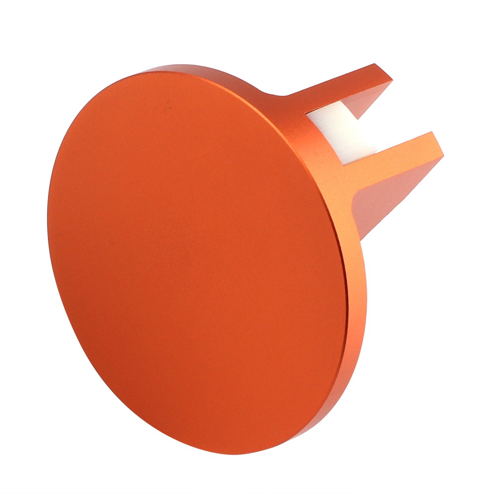Magnetische Wagenheberauflage Aus Gerilltem Aluminium, Hebeschienenadapter, Orange, Robustes Kfz-zubehör