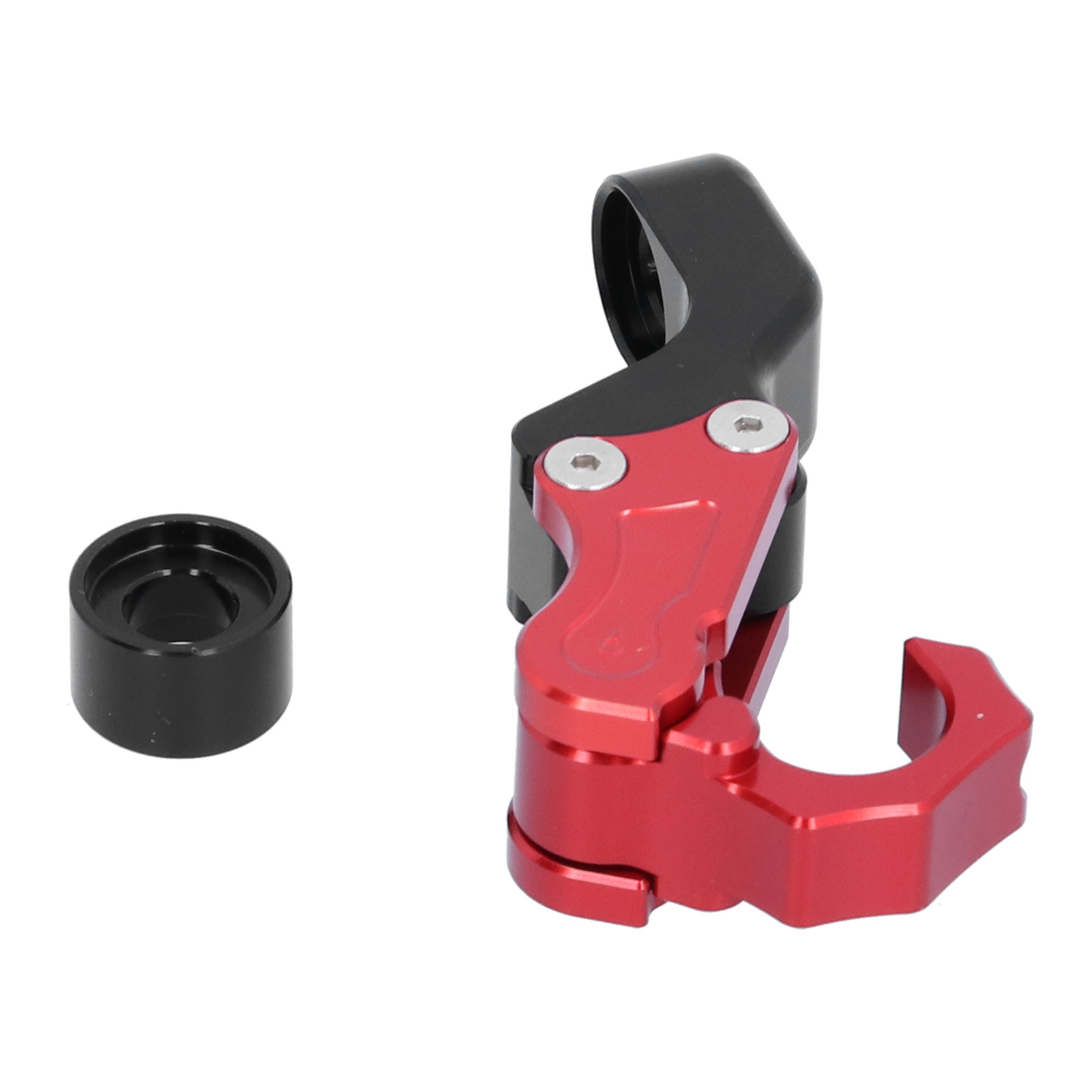 Cnc-gefräster Aluminium-helmhaken, Gepäcktaschenhalter, Spiegelhalterung, Kompatibel Mit Yamaha Xmax 250/300/400, Rot