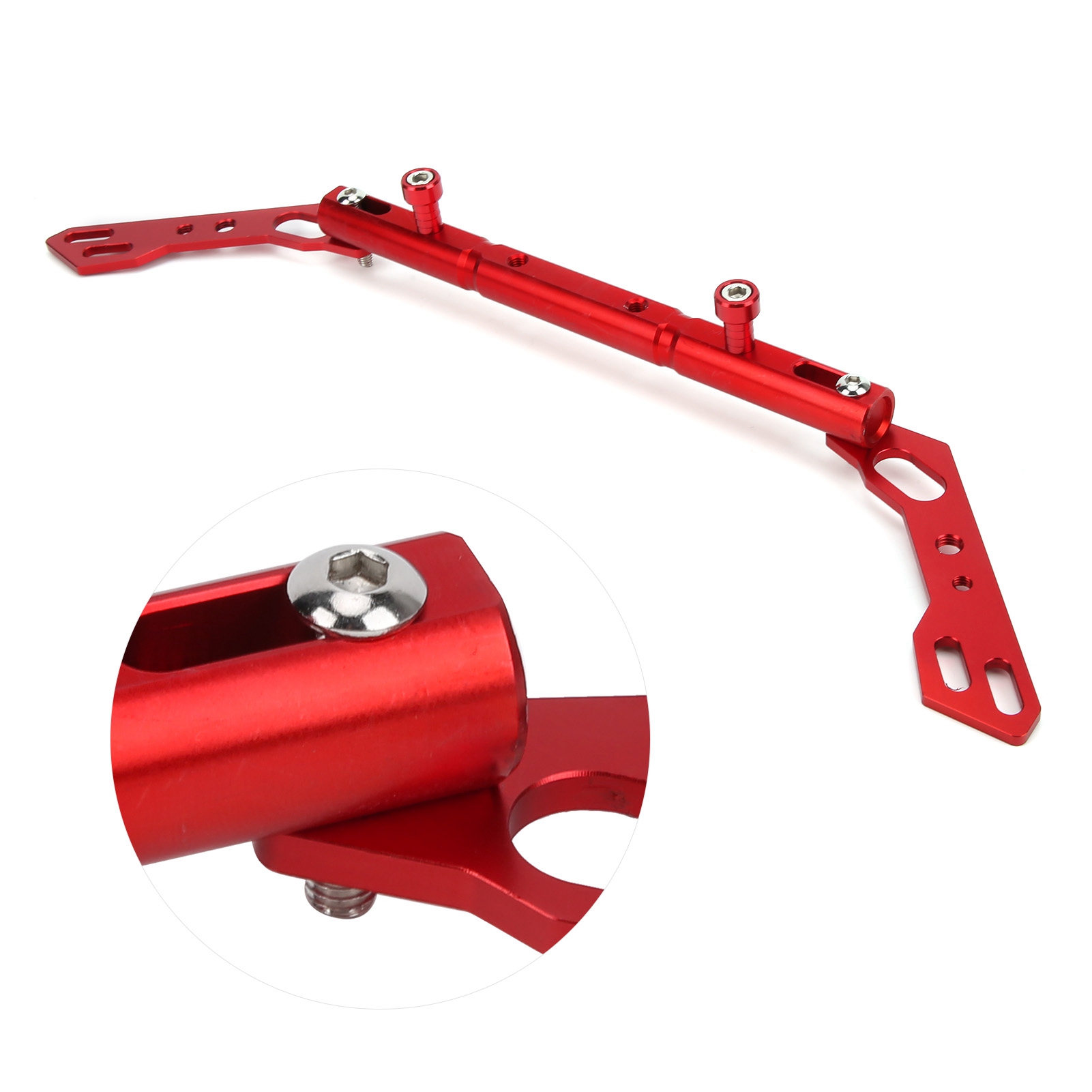 Roter Motorrad-balance-bar-hebelgriff, Ersatzteil Kompatibel Mit Yamaha Smax155, Nmax125/155, Xmax125, Robustes Zubehör