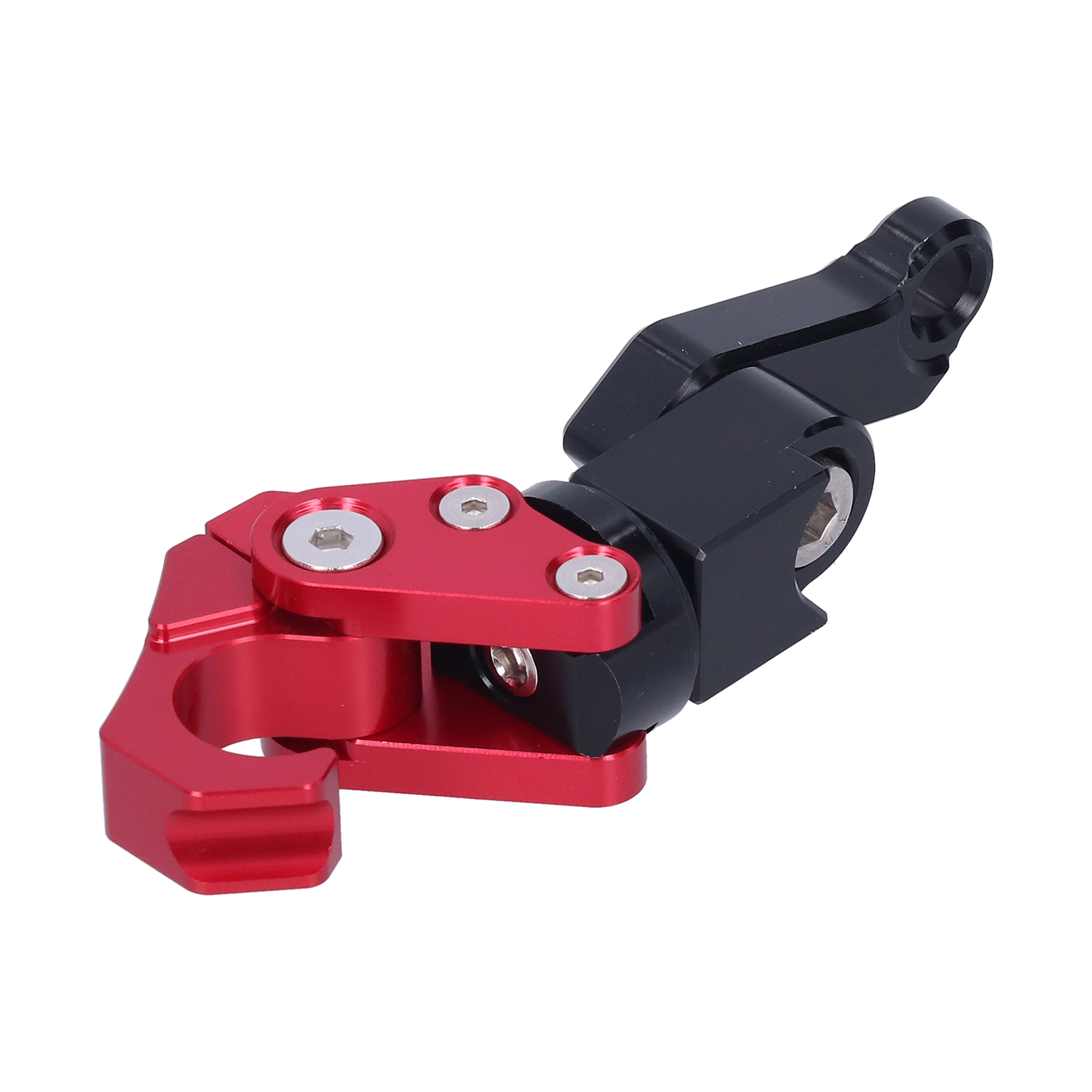 Klappbarer Lenkerhelmhalter, Universeller Gepäckträgerhaken Für Honda Forza 250/300 (2018–2020), Rot