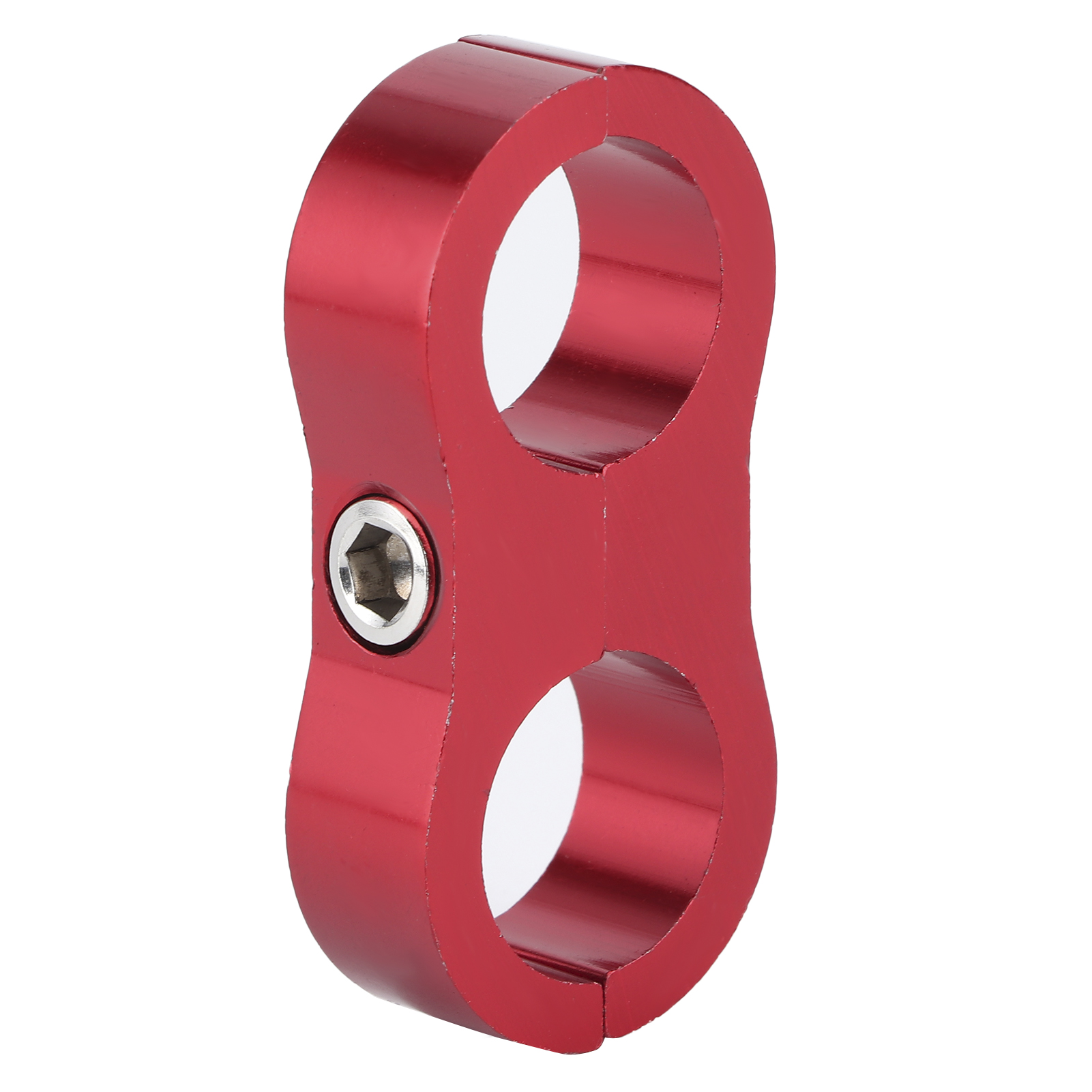 Schlauchverteilerklemme Aus Aluminiumlegierung 10an, Adapter Für Kraftstoff-, Öl-, Brems- Und Benzinleitungen, Autozubehör, Rot