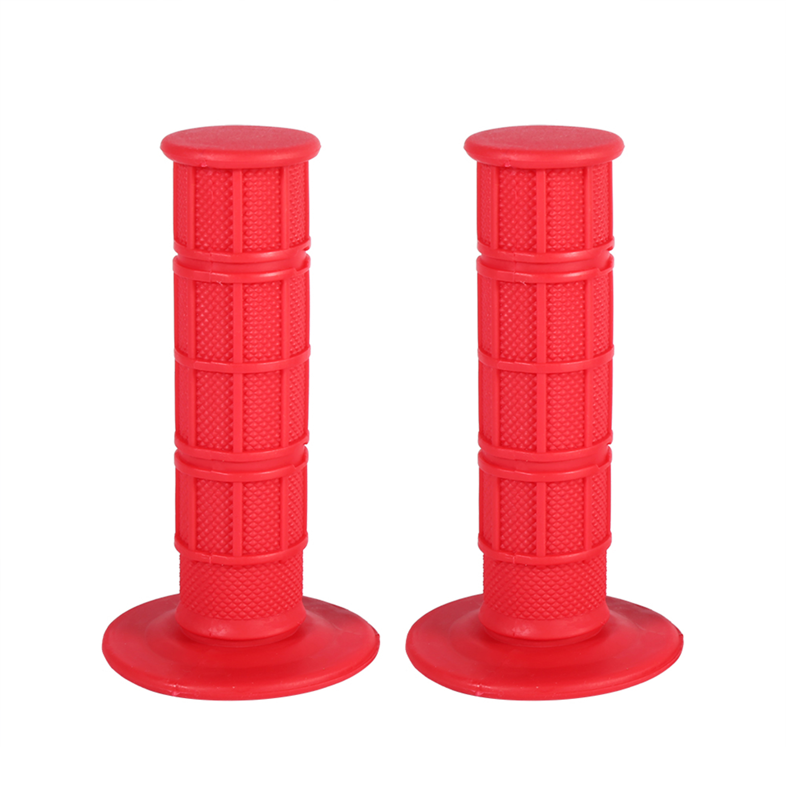 22 Mm (7/8 Zoll) Weiche Silikon-lenkergriffe Für Motocross- Und Dirtbikes, Rot, Rutschfeste Griffe, Paar Ersatzgriffe
