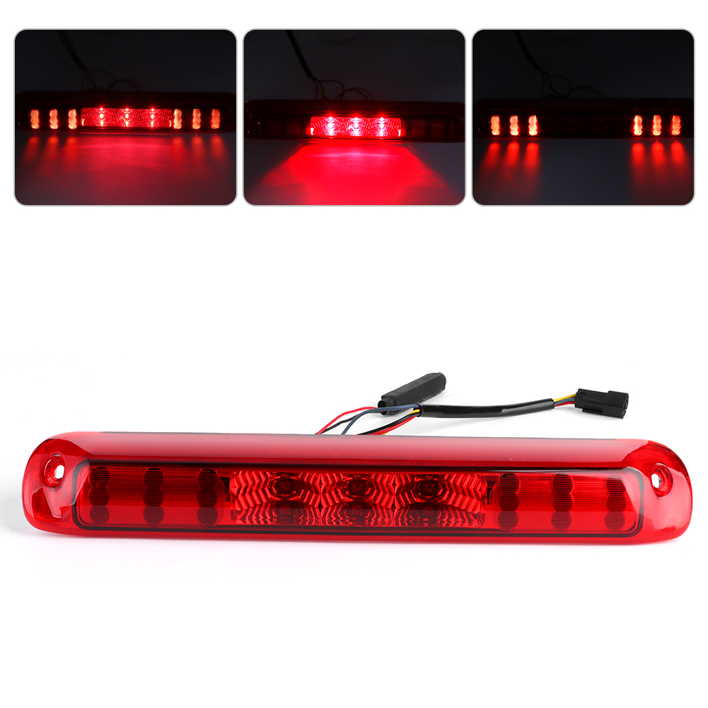 Led-bremsleuchte (oben Montiert) – Rückleuchte Passend Für Chevy Silverado 1500/2500/3500 (baujahre 1999–2006), Rot