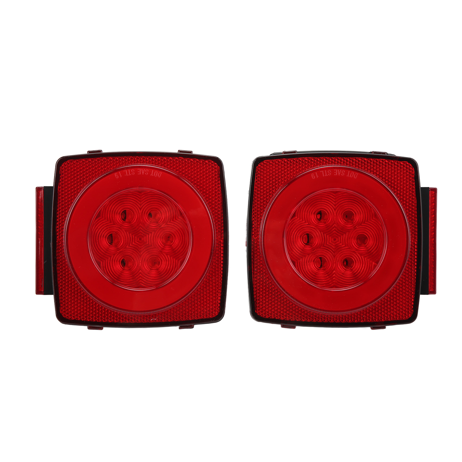 12v Led-rückleuchten, Brems-, Blink- Und Fernlicht Für Anhänger, Wohnmobile, Schneemobile Und Nutzfahrzeuge – Wasserdichte Signalleuchte