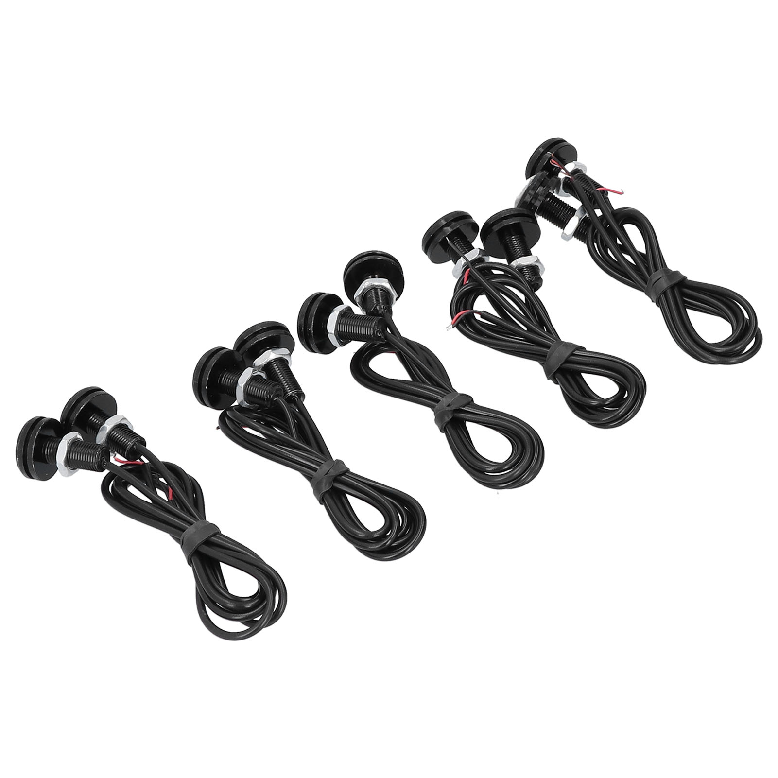 10 Rote 23-mm-led-lampen Für Tagfahrlicht, Blinker, Rücklichter Und Parkleuchten – 10er-packung