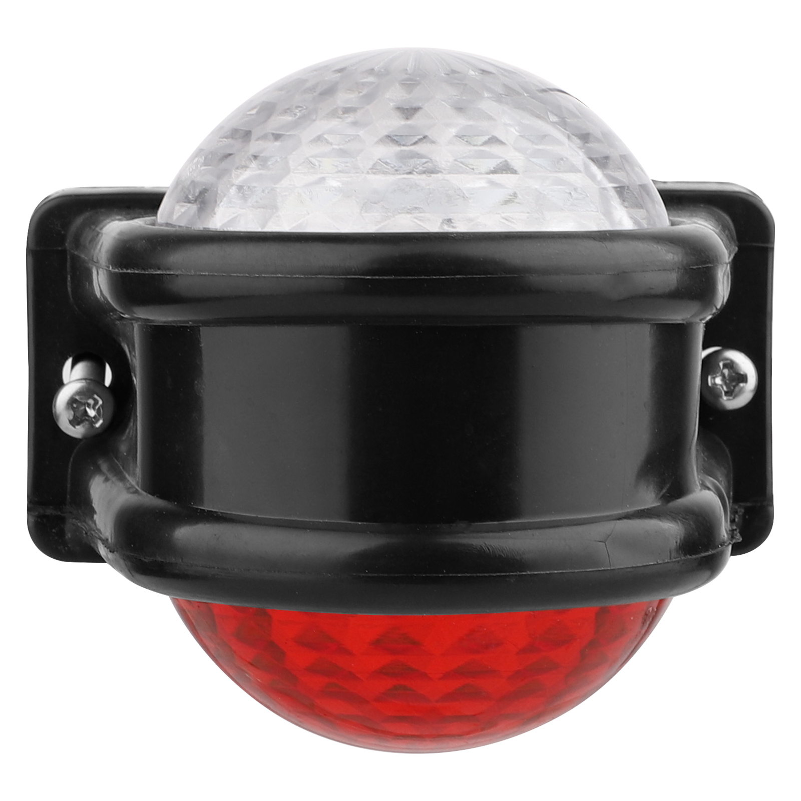 8-flammige Led-leuchte, Rot Und Weiß, Abgerundete Kanten, 10–30 V, Universelle Fahrzeugbeleuchtung