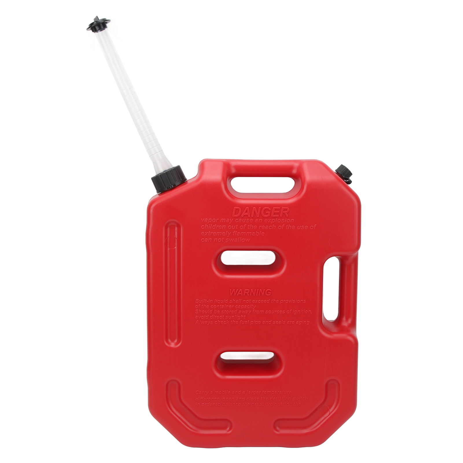 10-liter-benzinkanister, Roter Notkraftstofftank Für Suvs, Kraftstoffbehälter Für Auto, Motorrad, Quad, Utv Mit Halterung