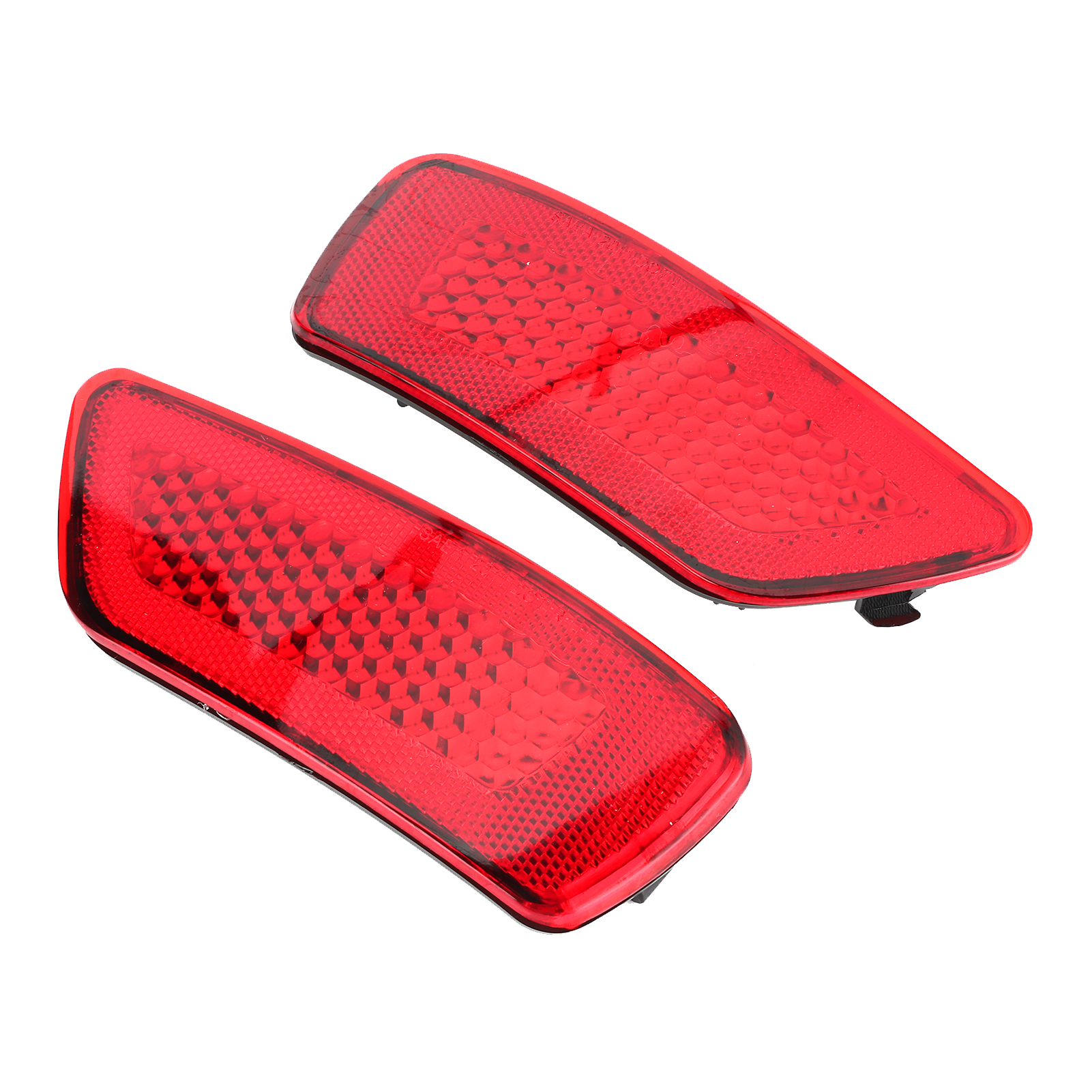 2 Stück Heckstoßstangenreflektoren Links/rechts 57010720ac Passend Für Dodge Journey Avp/crew/crossroad/gt Rote Linse
