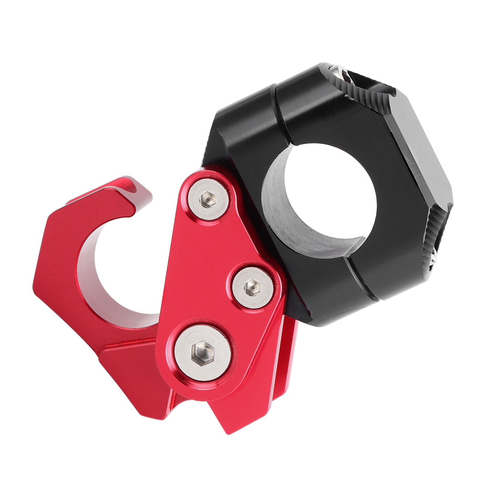Universeller Klapphaken Für Helm Und Tasche, 21,8 Mm Lenkerhalterung, Kompatibel Mit Yamaha, Rot