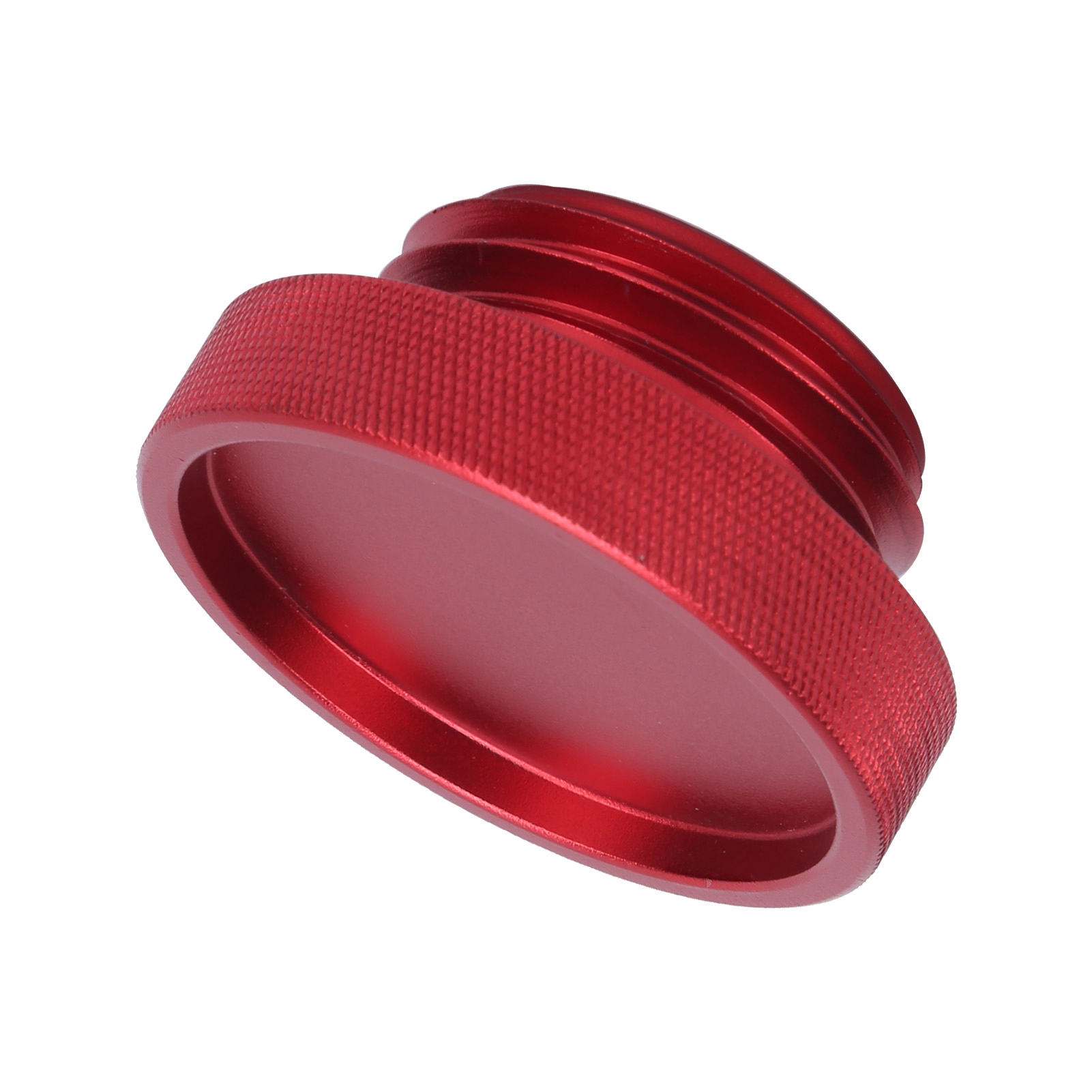 Runder Tankdeckel Aus Aluminium Für Subaru Outback Xt 2005-2013, Rotes Autoteil, Kompatibler Ersatz.
