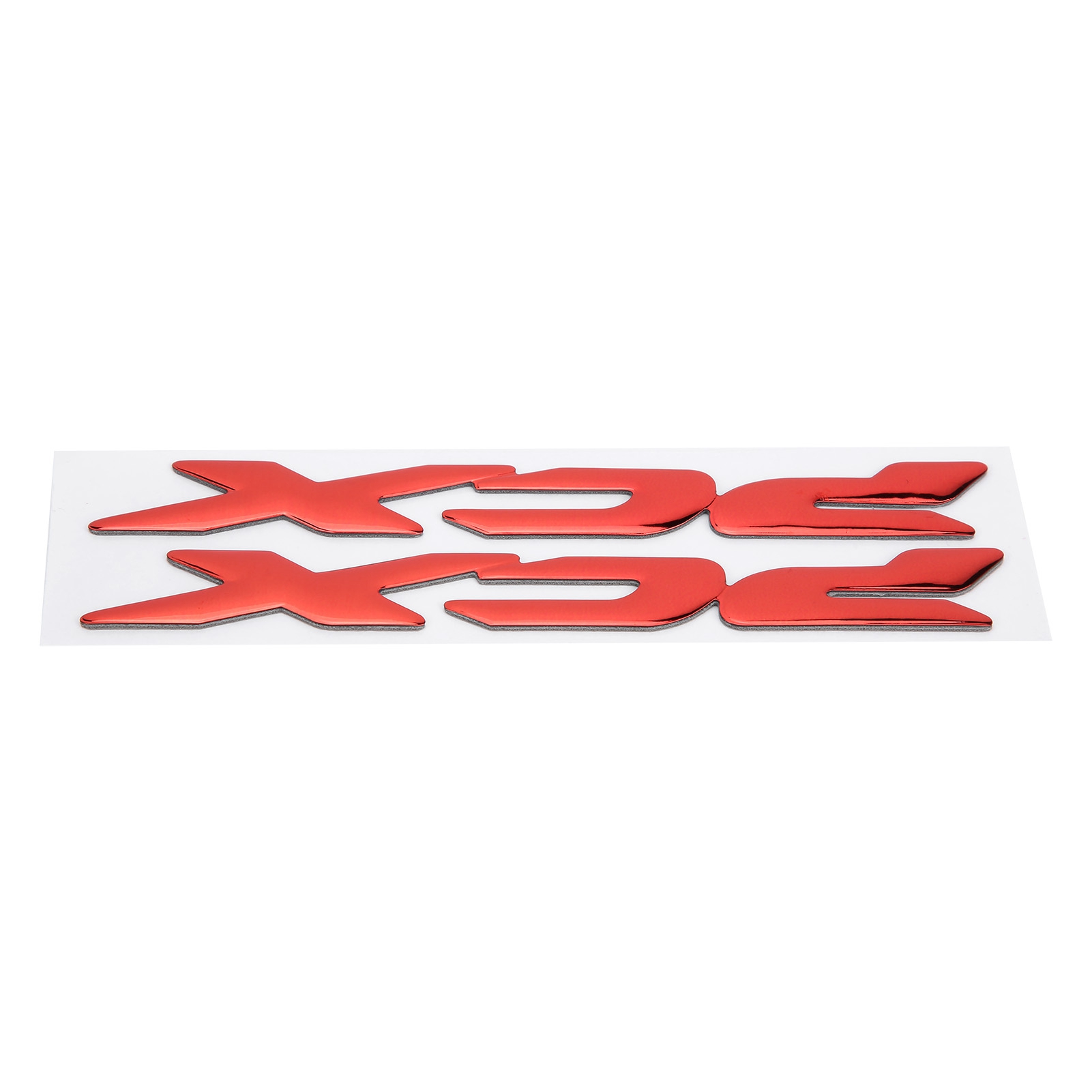 3d-motorradaufkleber Aus Flexiblem, Rotem Kunststoff Für Honda Pcx 150/125 (2017–2019), Seitenlogo-aufkleber, 2-teiliges Set