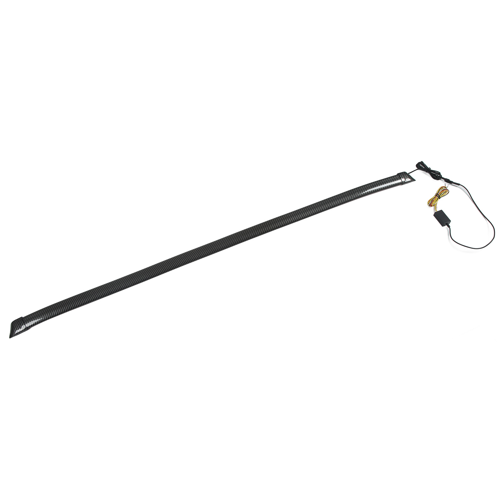 1,28 M Langer, Roter 12-v-led-dachspoiler, Dekorative Außenbeleuchtung Für Den Kofferraum, Heckspoiler-aufkleber