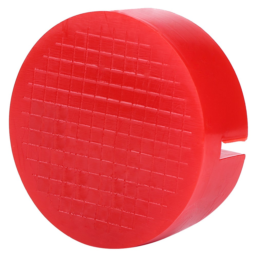 Universelle Rote Gummiauflage Für Wagenheber, Nutschienenadapter, Hebebühnenauflage, Schwellerschutz, Hebezubehör