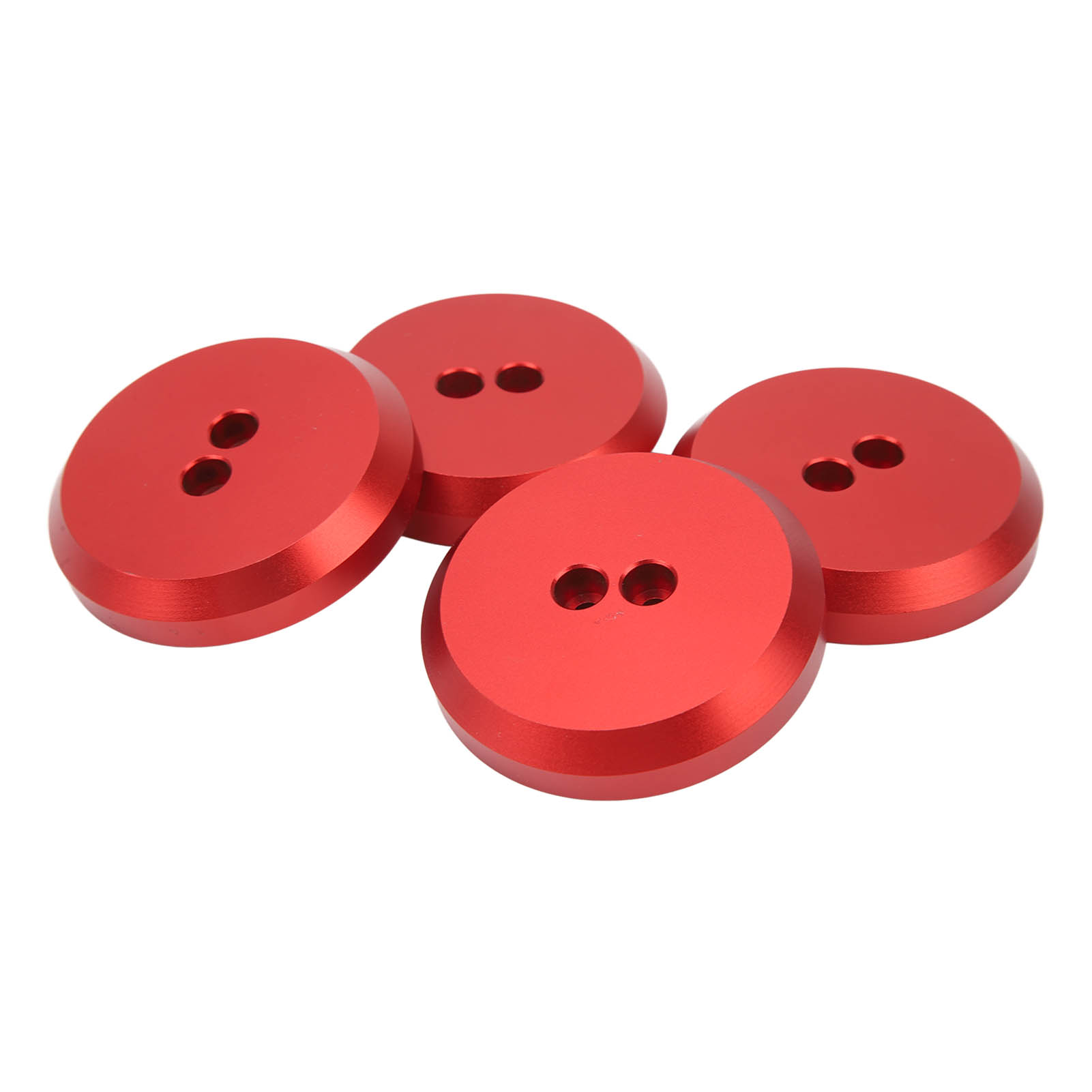 4 Aluminium-adapterplatten Für Wagenheber, Ersatzteil Für Chevrolet Corvette C5 C6 C7 C8, Rot