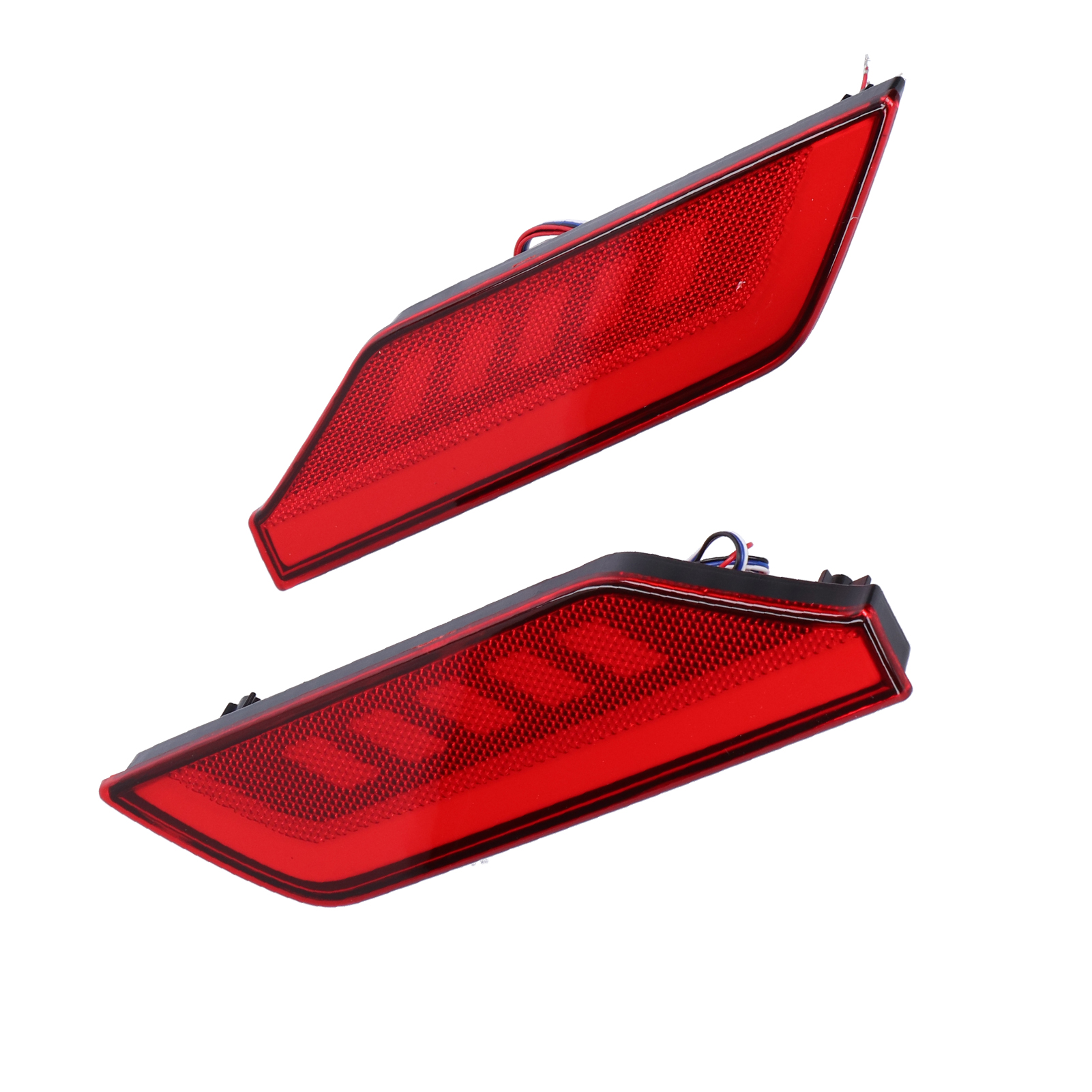 2 Rote Rückstoßstangenleuchten Mit Dynamischen Blinkern Und Led-bremsleuchten, Kompatibel Mit Mitsubishi Pajero Sport 2019-2020