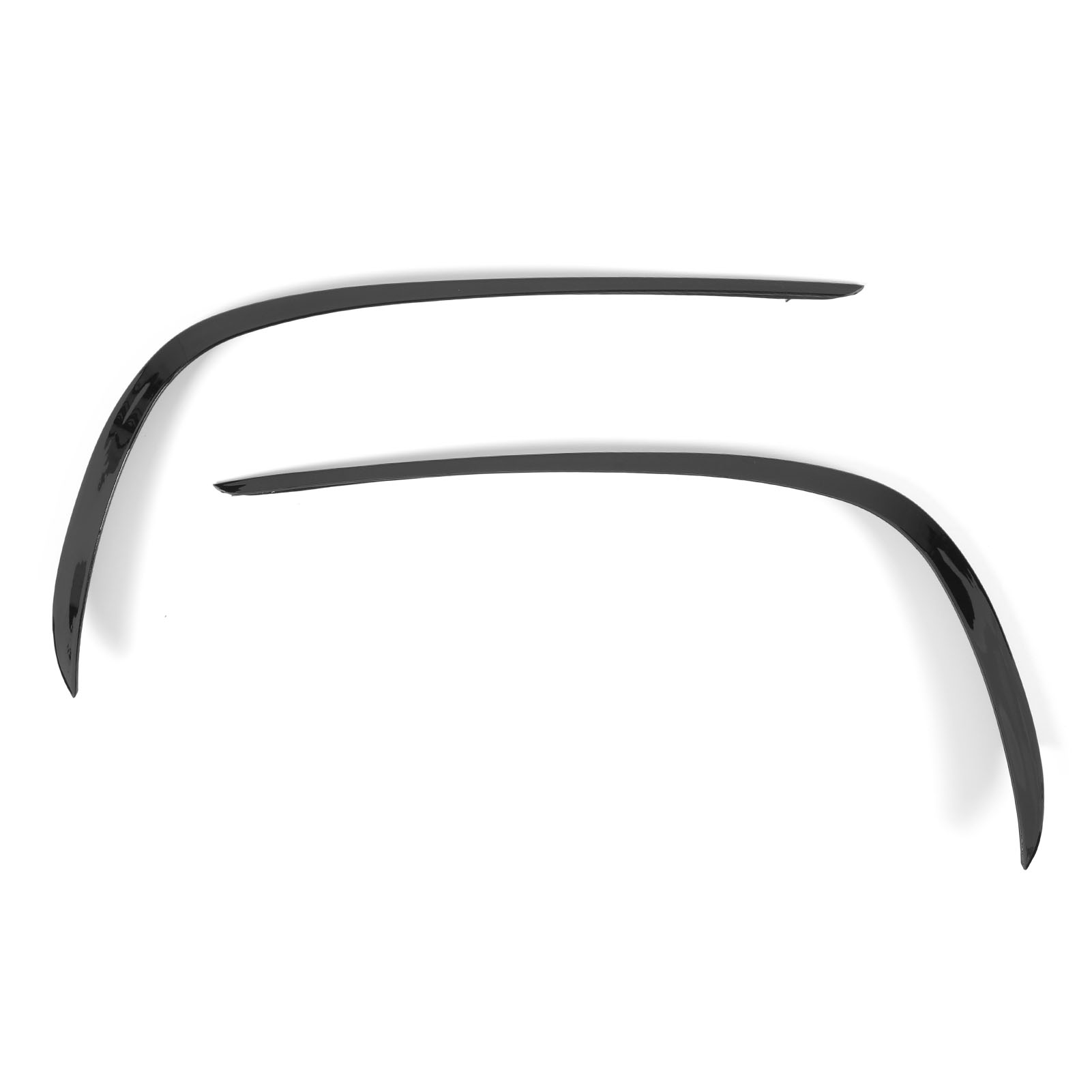 Frontstoßstangenspoiler, Splitter, Glänzend Schwarz, 2-teilig, Spoiler-diffusor, Autoersatzteil Für Mercedes Gle W166 Amg C292