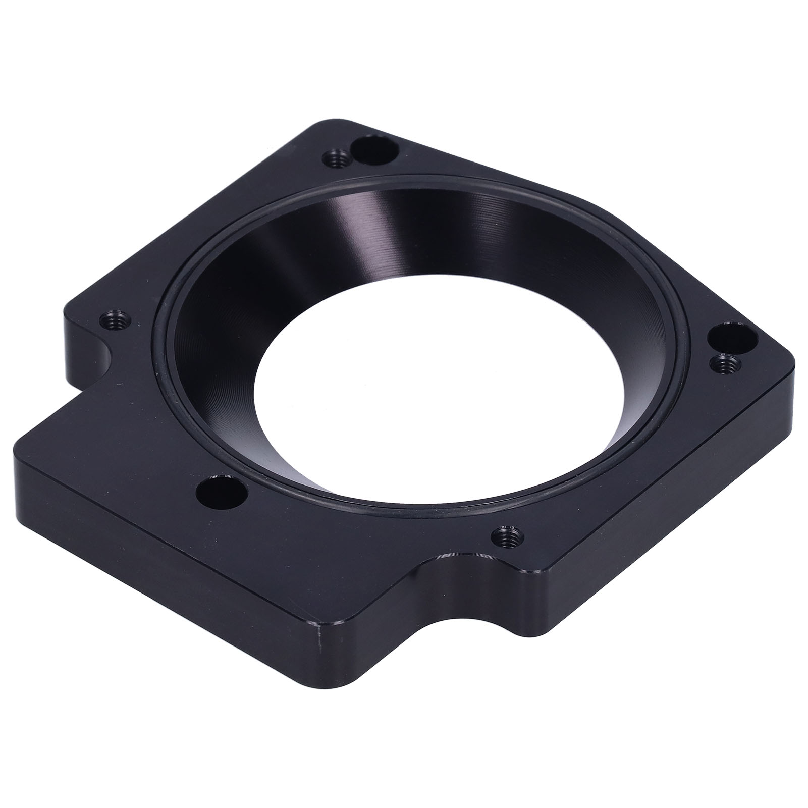 3,6-zoll-drosselklappen-ansaugadapter, Kompatibel Mit Gm Gen Iii Ls1 Ls2 Ls6 Lsx Ls4, Schwarzer Abstandshalter