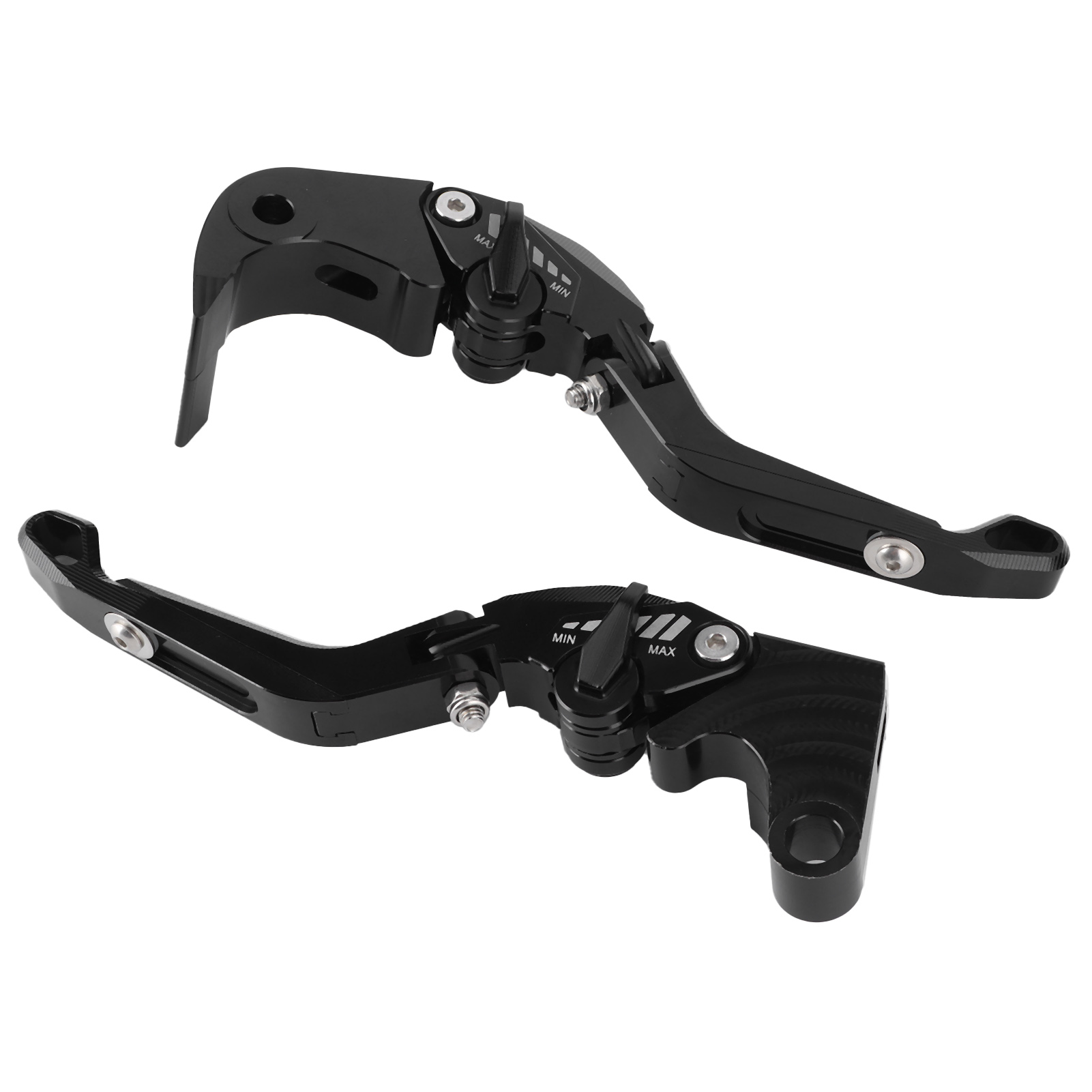 Kupplungs- Und Bremshebel Für Suzuki Gsxr600, Gsxr750 Und Gsxr1000 Motorräder, Paar Mit Adapter, Cnc-gefrästes Aluminium, Verstellbar, Schwarz