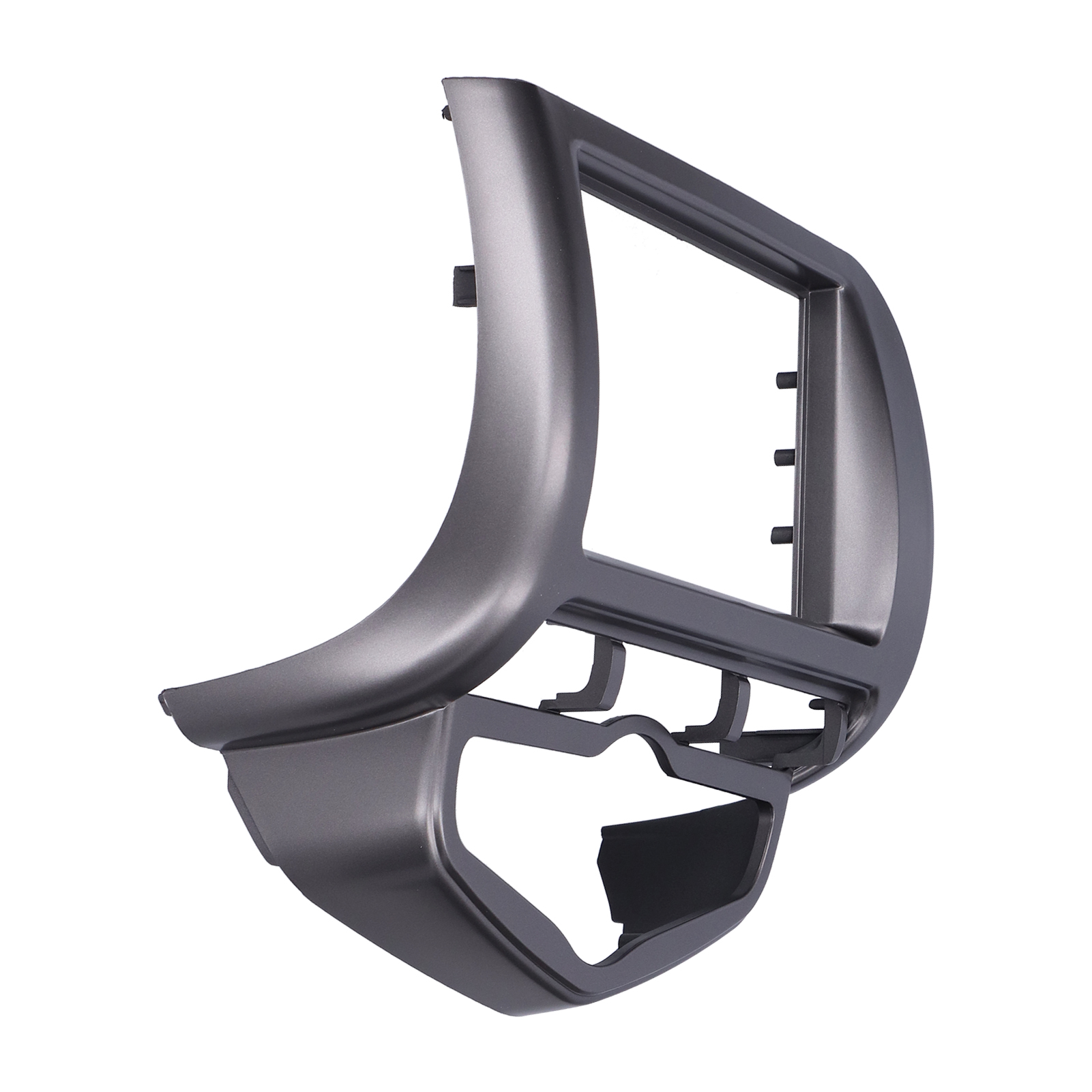 Honda Fit/jazz/city 02-08 2-din Radioblende, Navigation/dvd-stereo-einbaurahmen, Klimaanlage, Linkslenker, Schwarzes Abs, 1-teilig