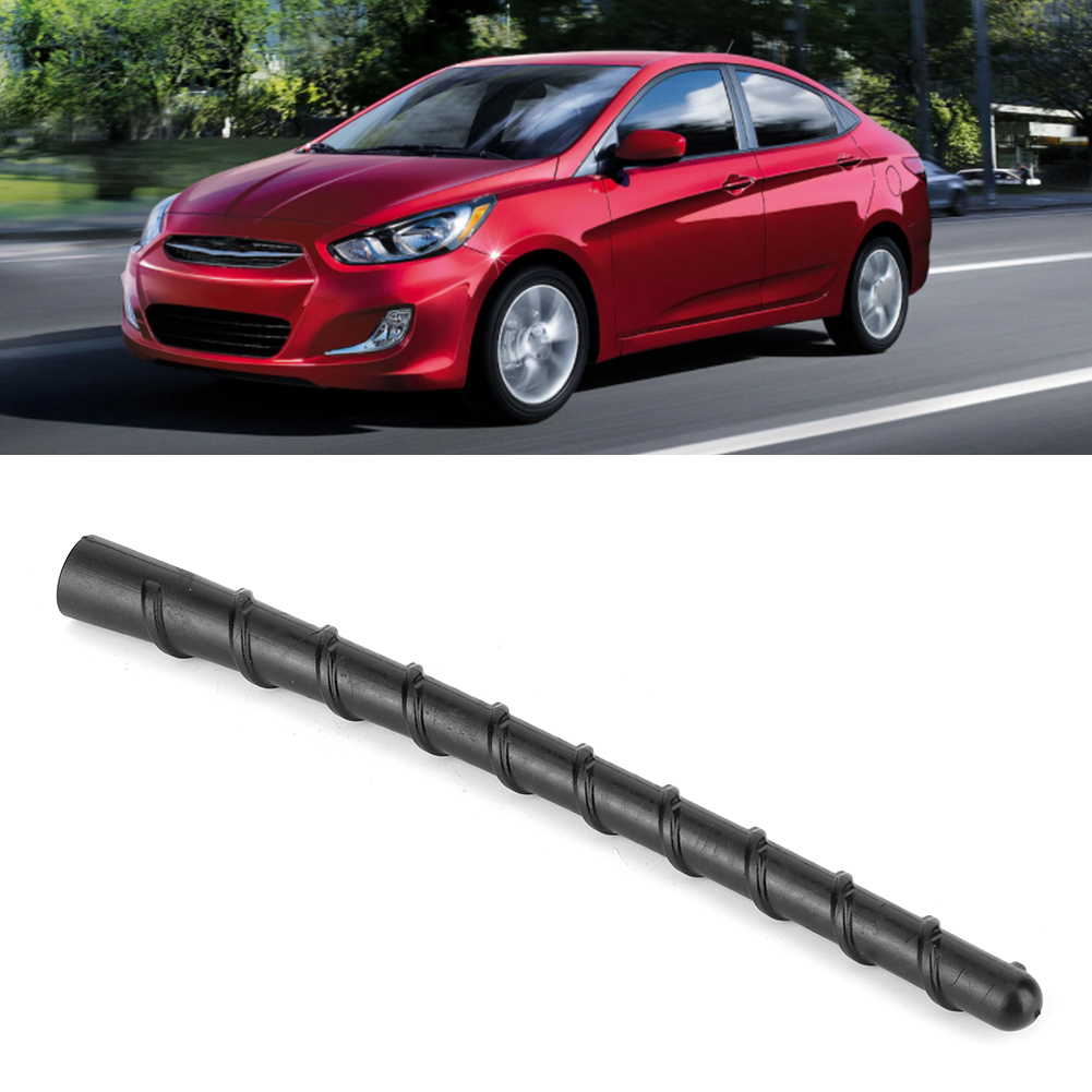 Universelle 18 Cm / 7,1 Zoll Schwarze Fm/am-helixantenne Für Autoradios, Passend Für Kia Rio 2
