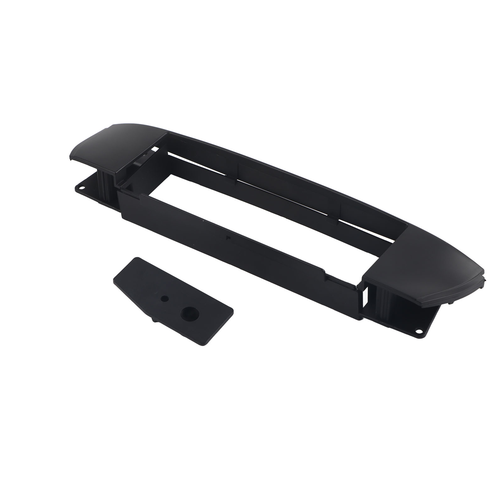 Anpassbarer 1-din-autoradio-cd-einbausatz Für Bmw Z4 E85/e86 (2003–2009), Schwarzer Kunststoffrahmen